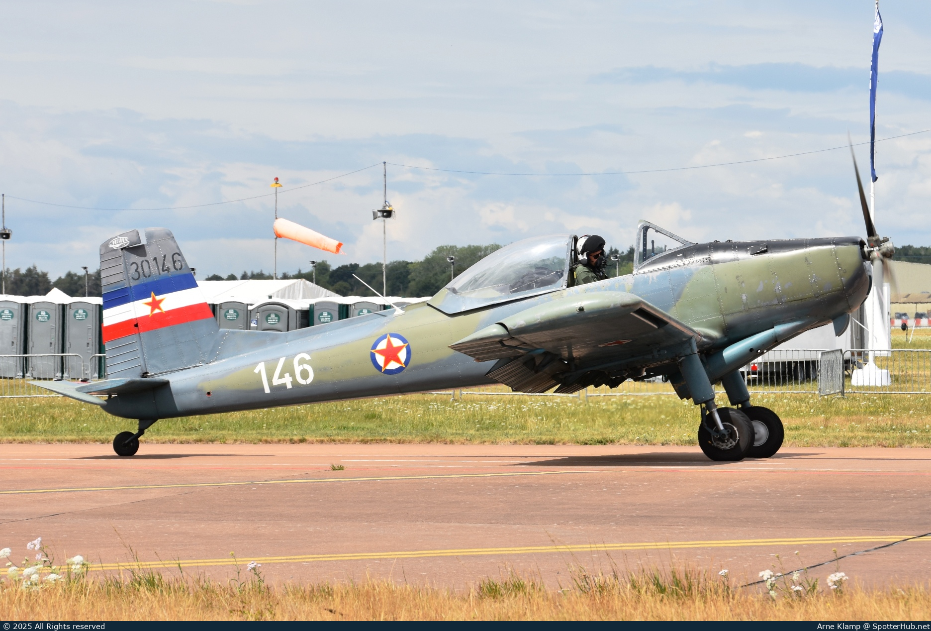 Photo of G-BSXD - Soko P-2 Kraguj operated by Private