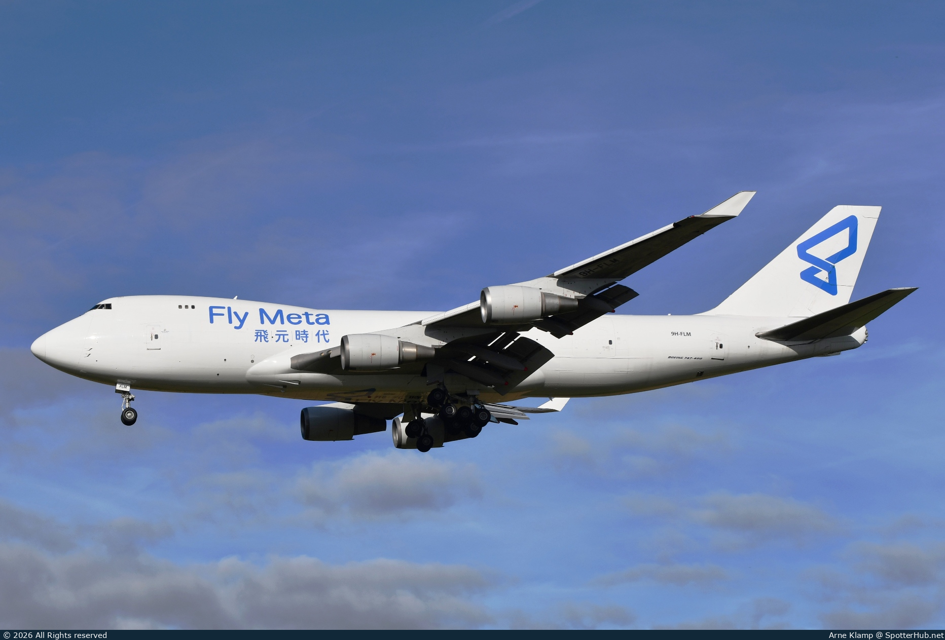 Photo of 9H-FLM - Boeing 747-409F operated by FlyMeta (opb Air Atlanta Europe)