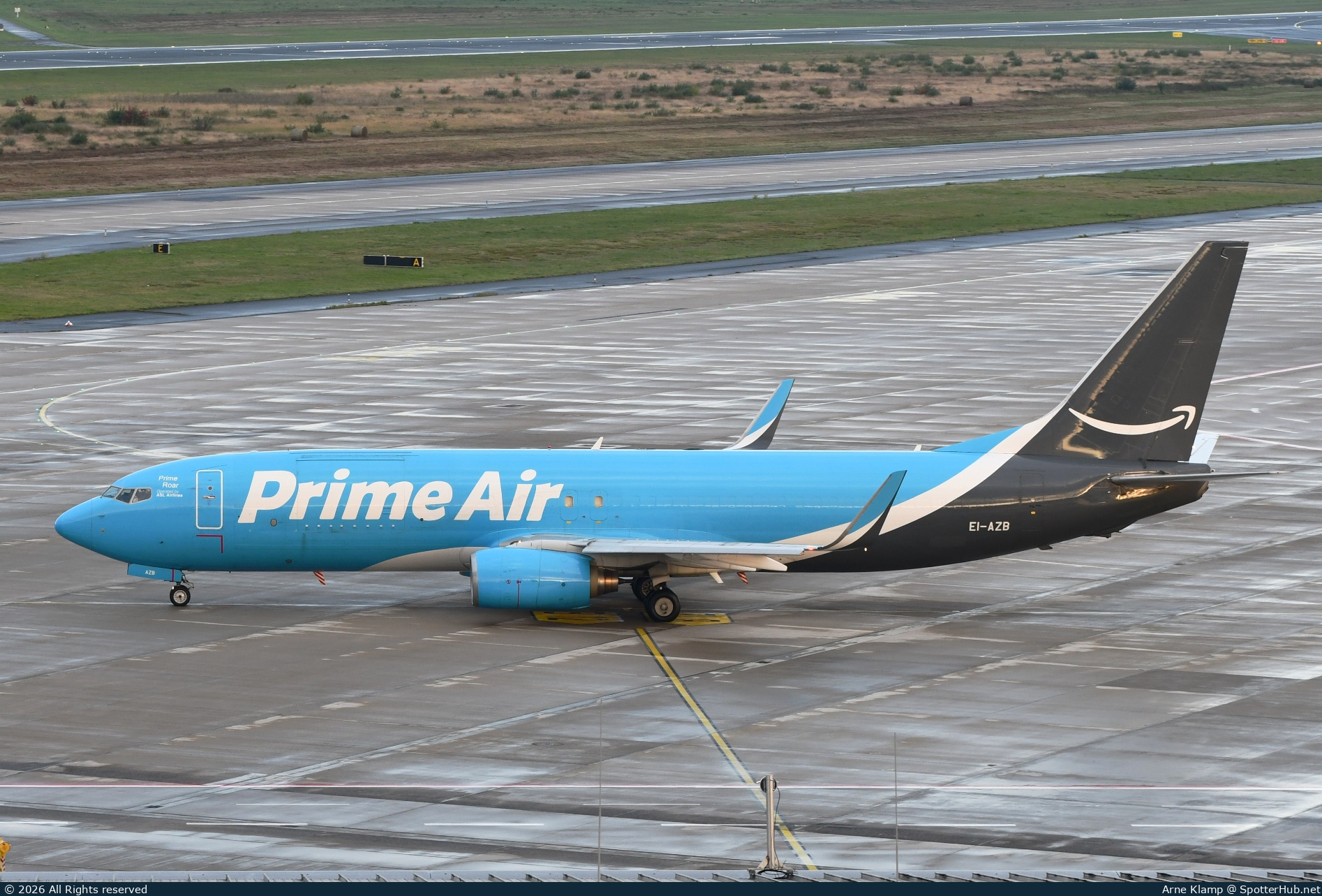 Photo of EI-AZB - Boeing 737-8AS(SF) operated by Amazon Prime Air (opb ASL Airlines Ireland)