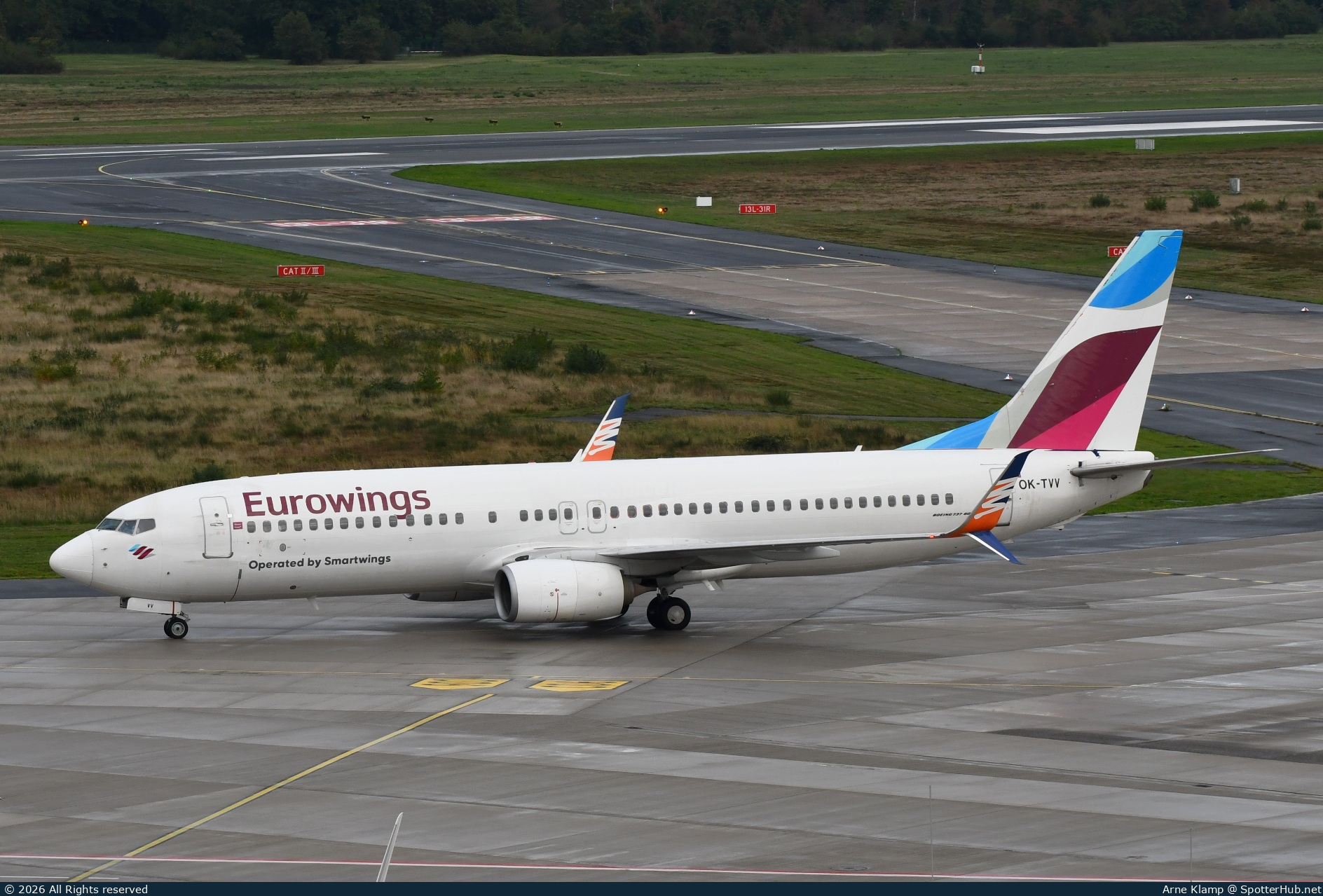 Photo of OK-TVV - Boeing 737-86N operated by Eurowings (opb SmartWings)