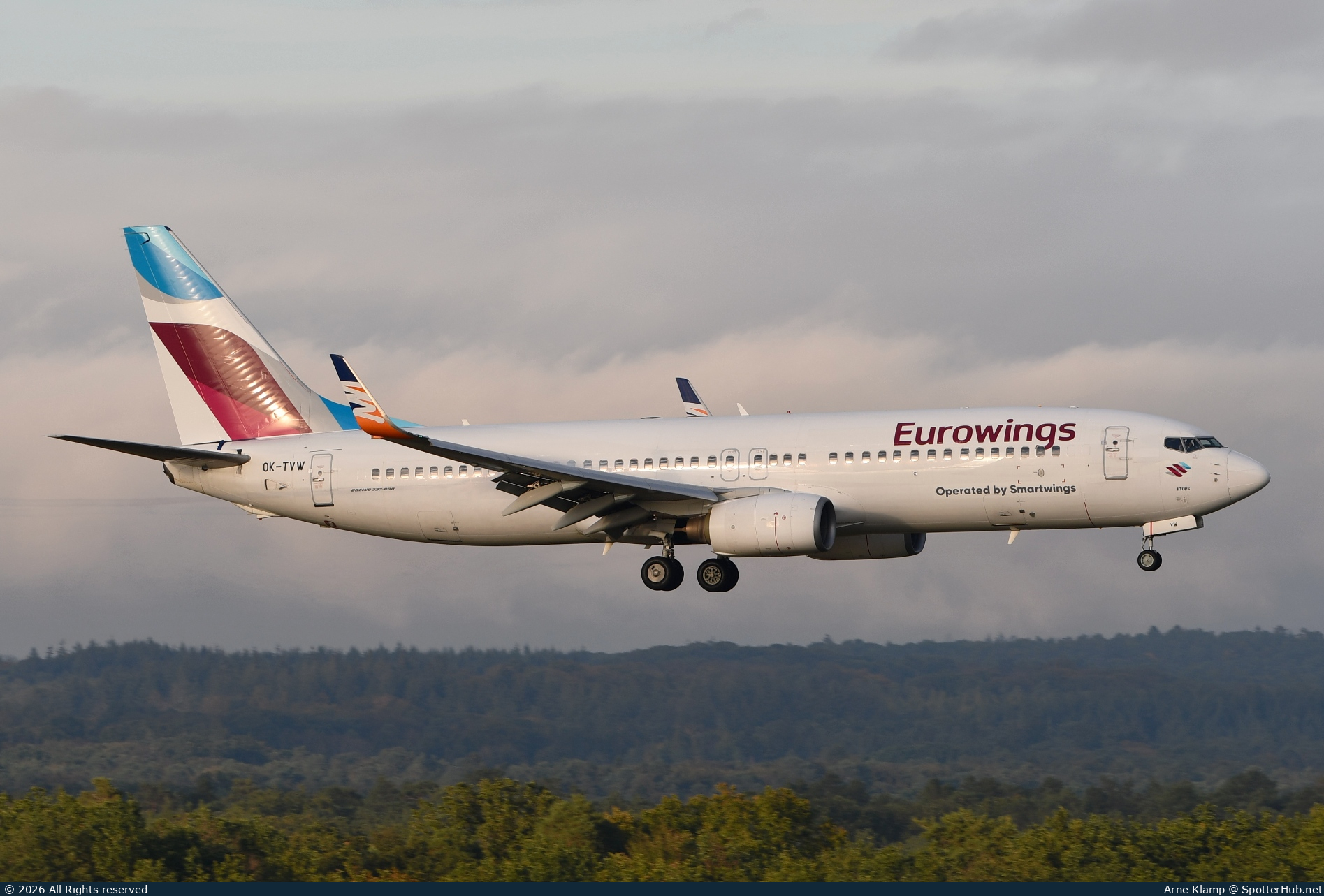 Photo of OK-TVW - Boeing 737-86Q operated by Eurowings (opb SmartWings)