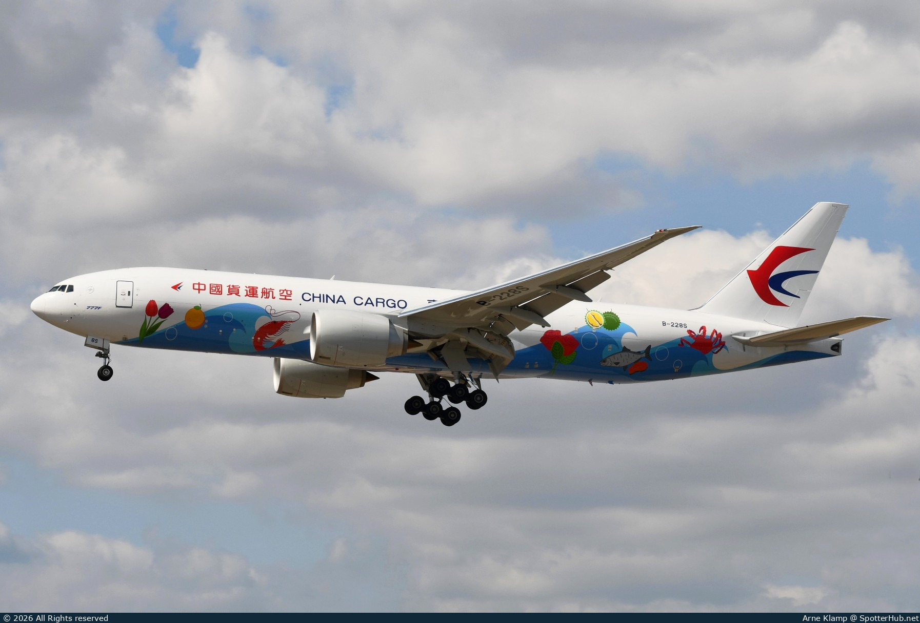 Photo of B-228S - Boeing 777-F operated by China Cargo Airlines