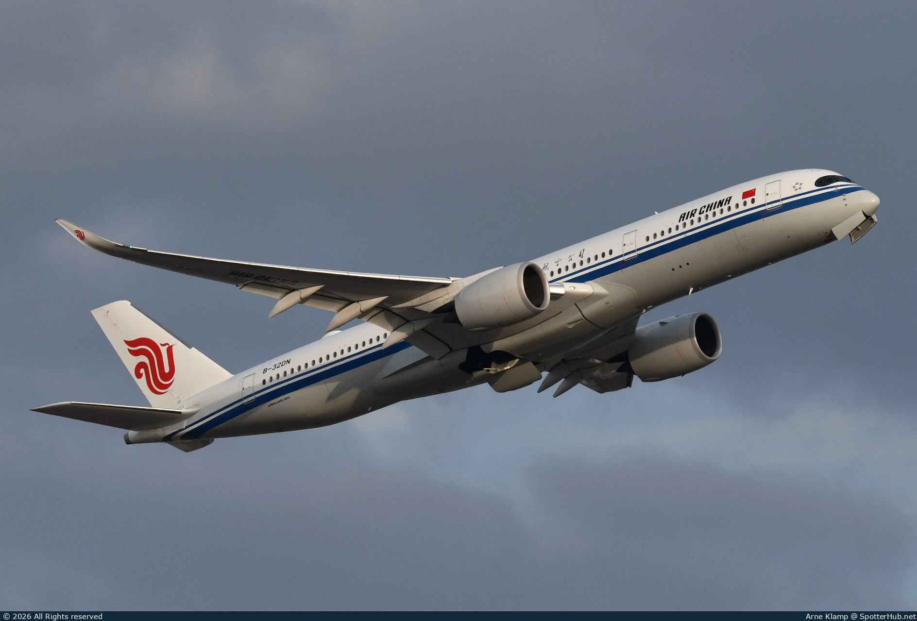 Photo of B-32DN - Airbus A350-941 operated by Air China