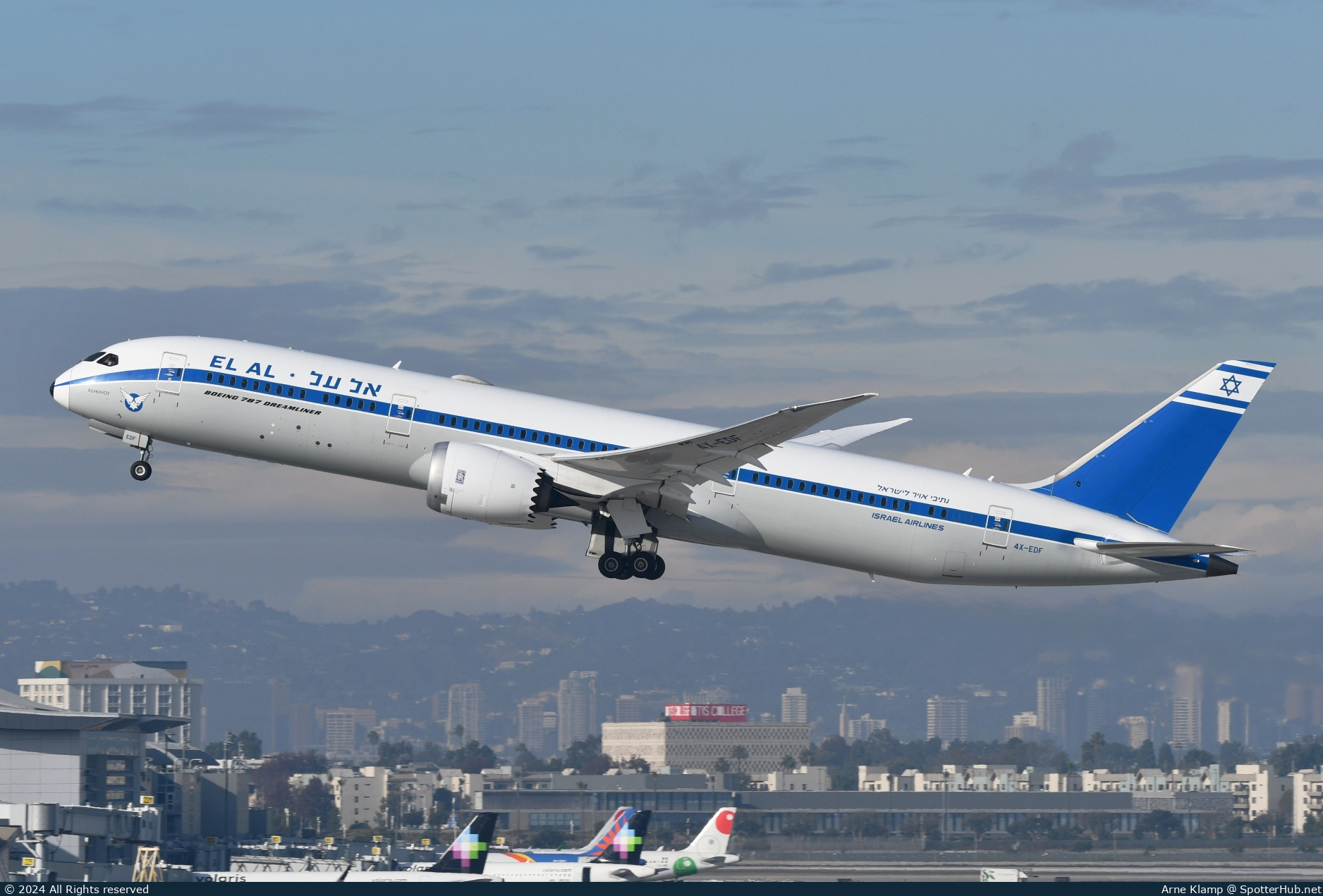 Photo of 4X-EDF - Boeing 787-9 Dreamliner operated by El Al Israel Airlines