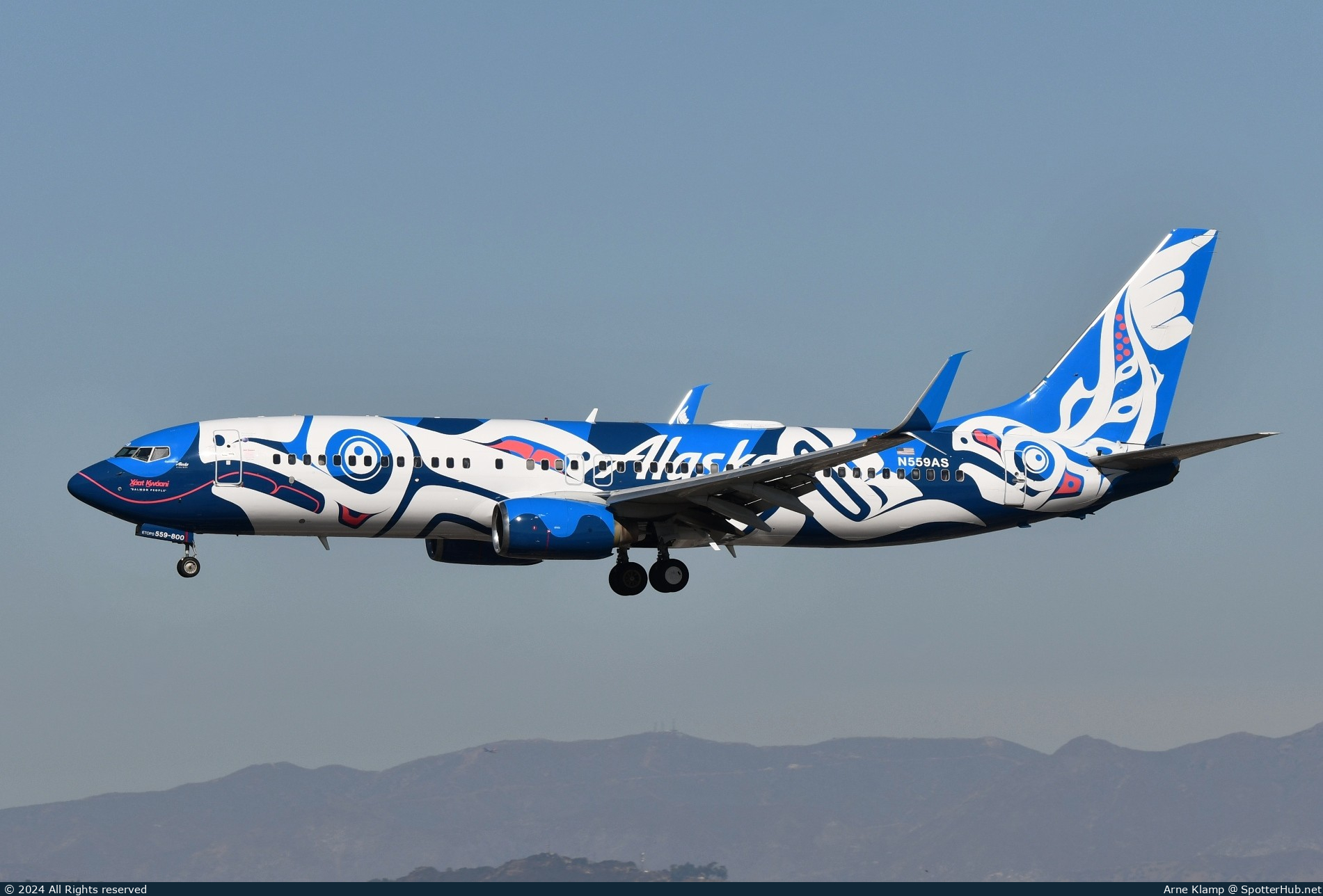 Photo of N559AS - Boeing 737-890 operated by Alaska Airlines