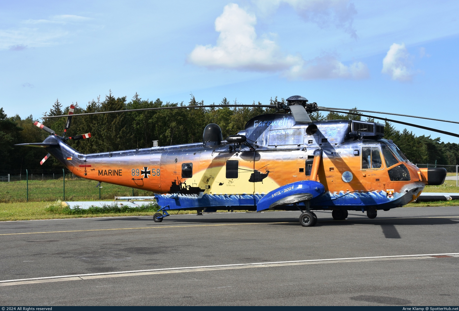 Photo of 89+58 - Westland Sea King Mk.41 operated by German Navy