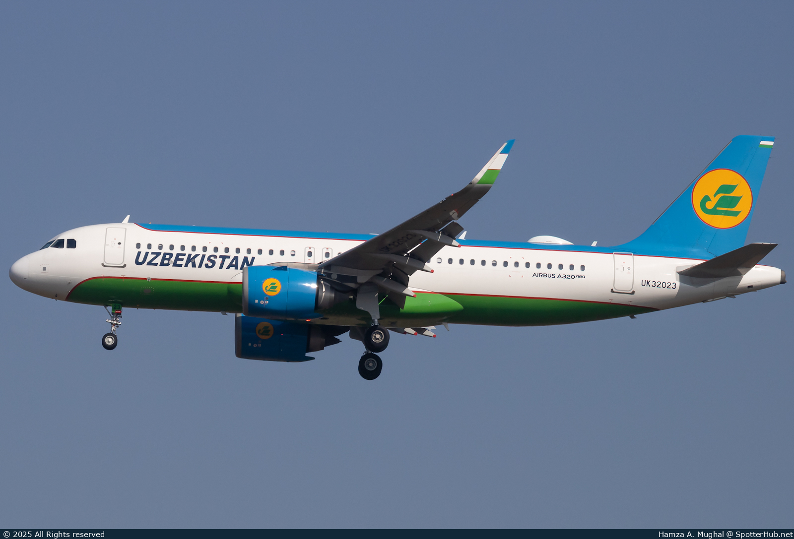 Photo of UK32023 - Airbus A320-251N operated by Uzbekistan Airways