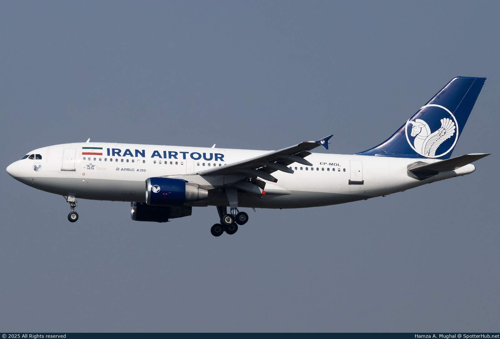Photo of EP-MDL - Airbus A310-325 operated by Iran Airtour