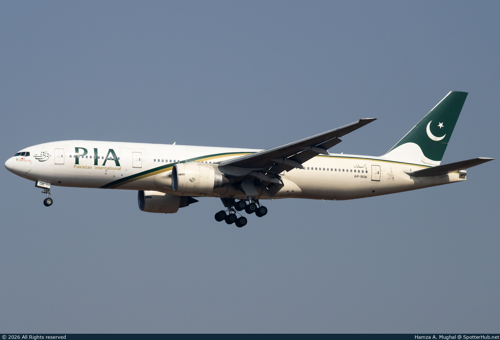 Photo of AP-BGK - Boeing 777-240(ER) operated by PIA Pakistan International Airlines