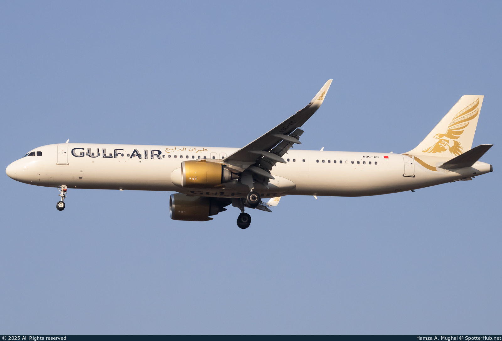 Photo of A9C-XC - Airbus A321-253NX operated by Gulf Air