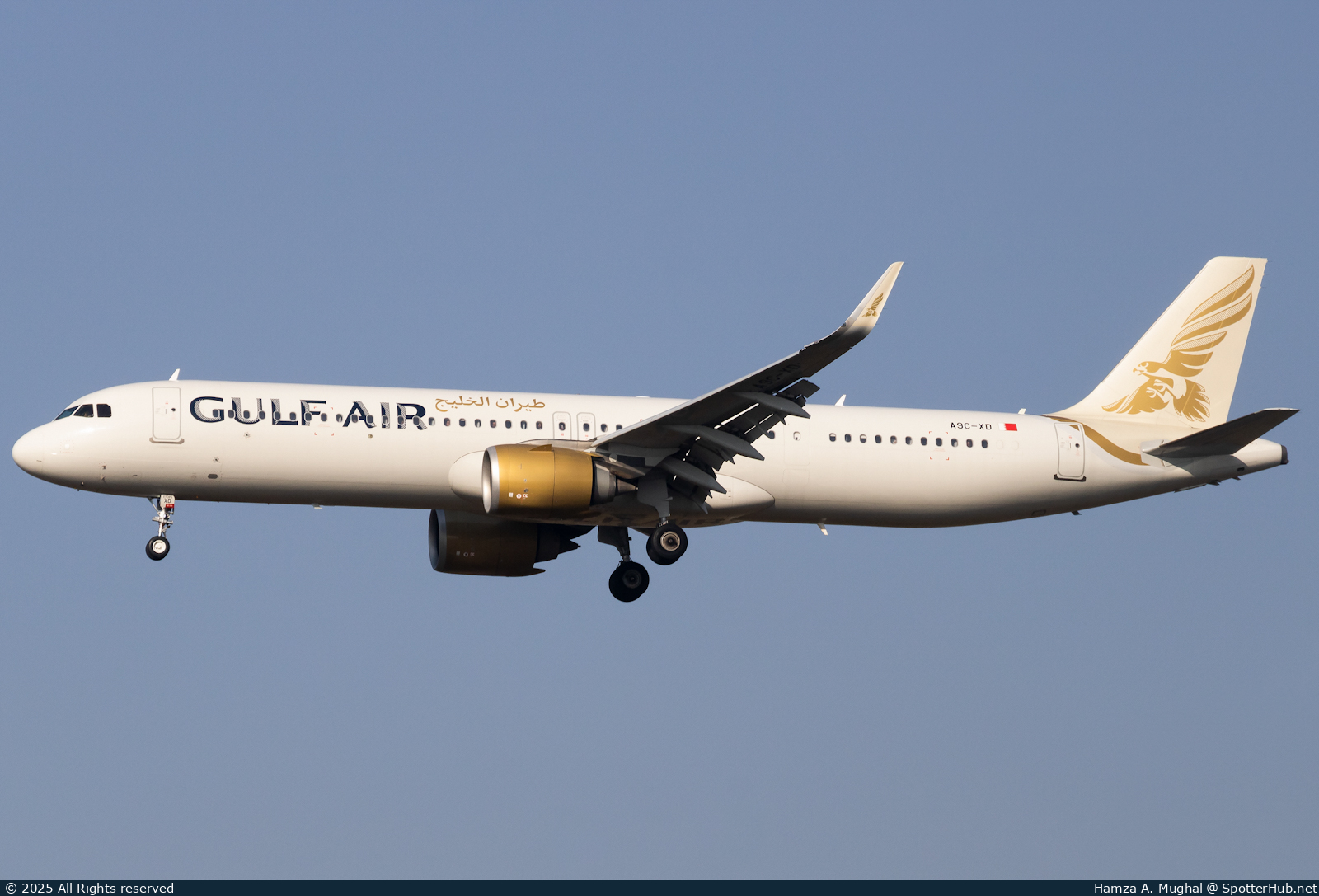 Photo of A9C-XD - Airbus A321-253NX operated by Gulf Air