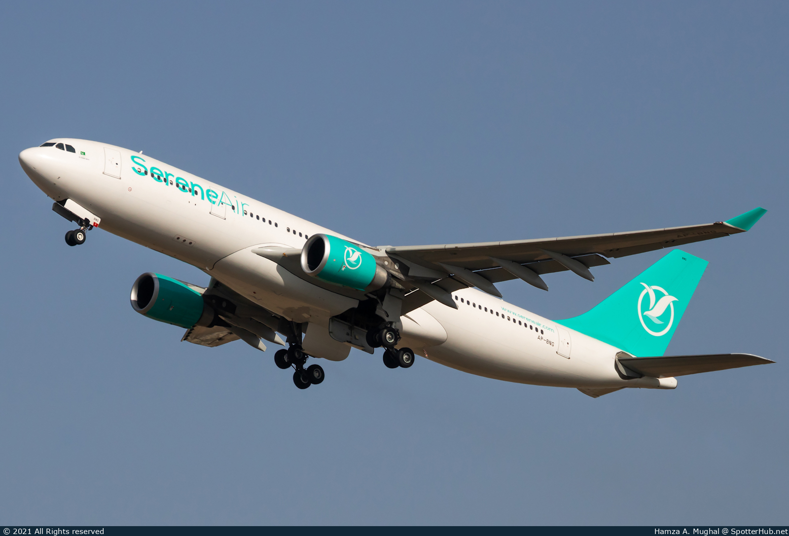 Photo of AP-BNG - Airbus A330-203 operated by SereneAir