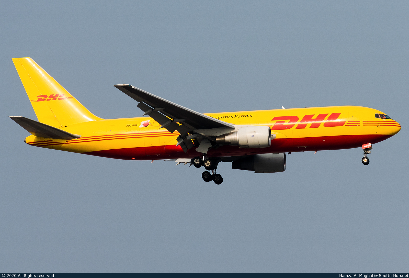 Photo of A9C-DHJ - Boeing 767-281(BDSF) operated by DHL International Aviation