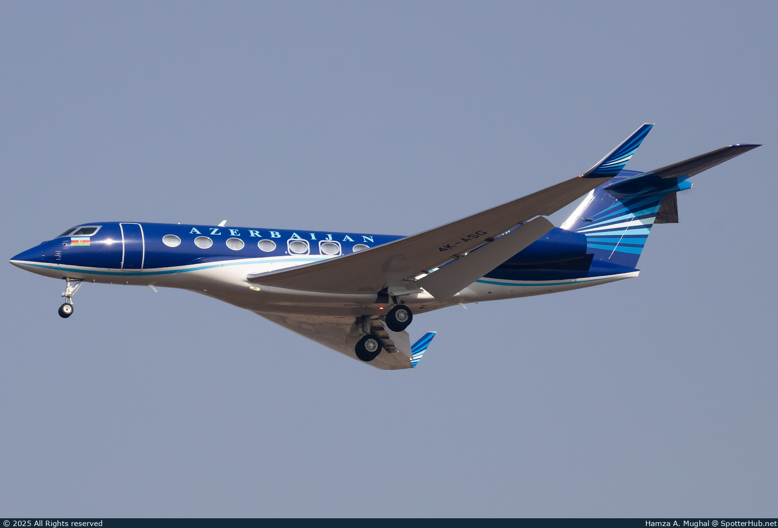 Photo of 4K-ASG - Gulfstream G650 operated by ASG Business Aviation