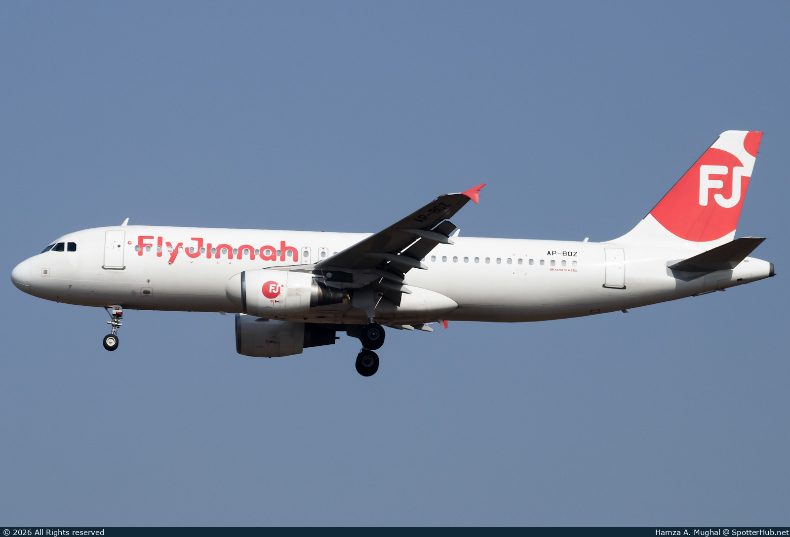 Photo of AP-BOZ - Airbus A320-214 operated by Fly Jinnah