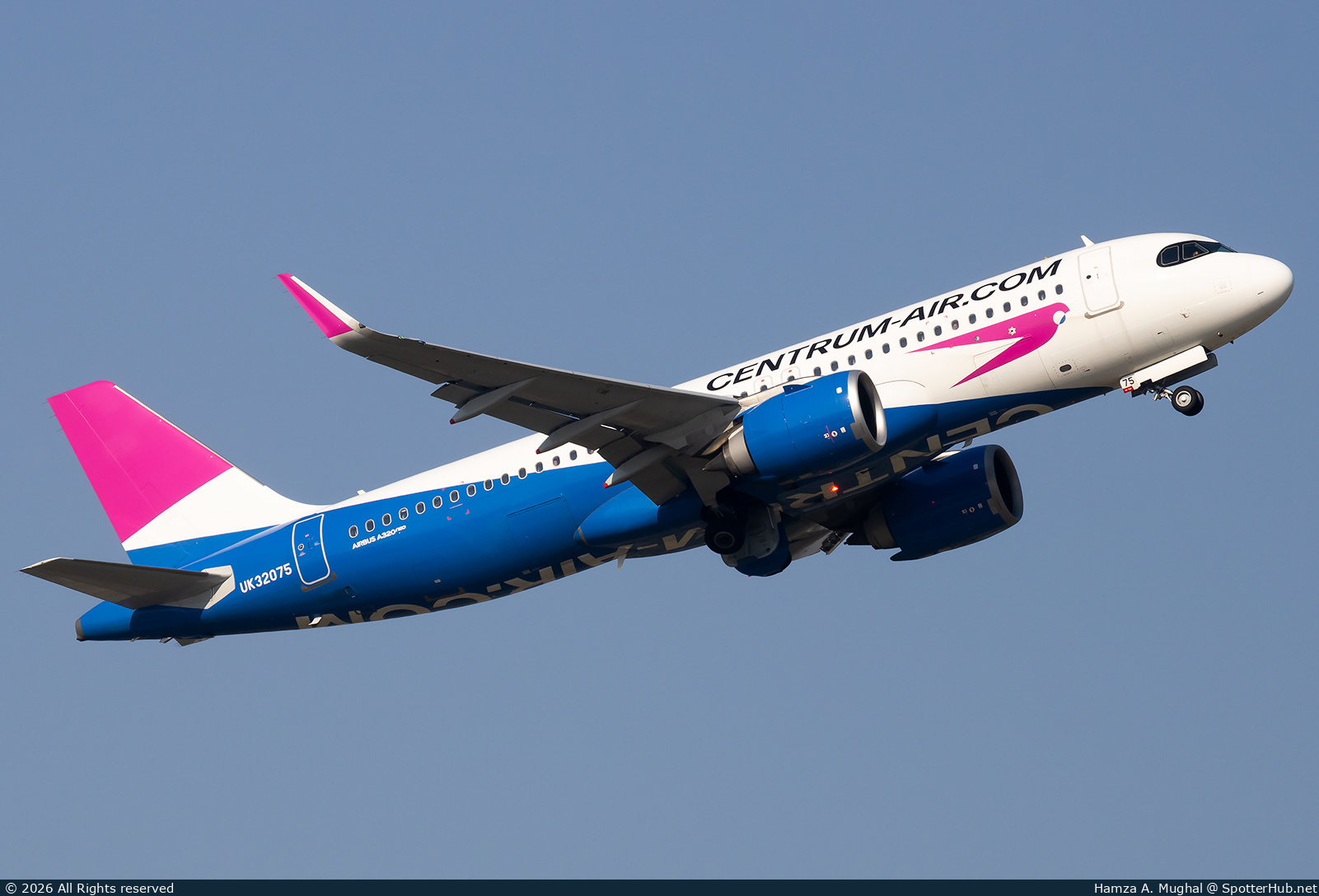 Photo of UK32075 - Airbus A320-251N operated by Centrum Air