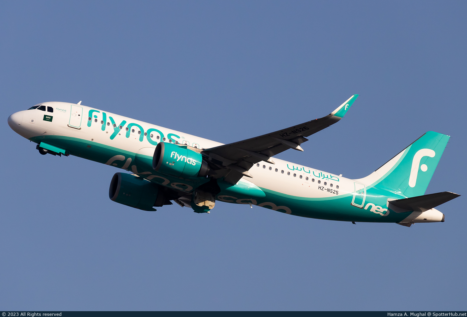 Photo of HZ-NS25 - Airbus A320-251N operated by Flynas