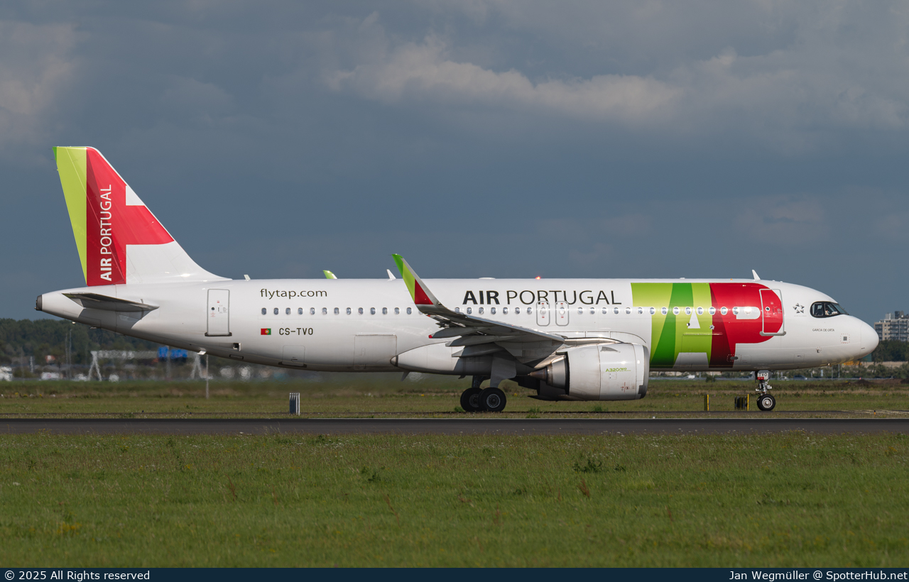 Photo of CS-TVO - Airbus A320-251N operated by TAP Air Portugal