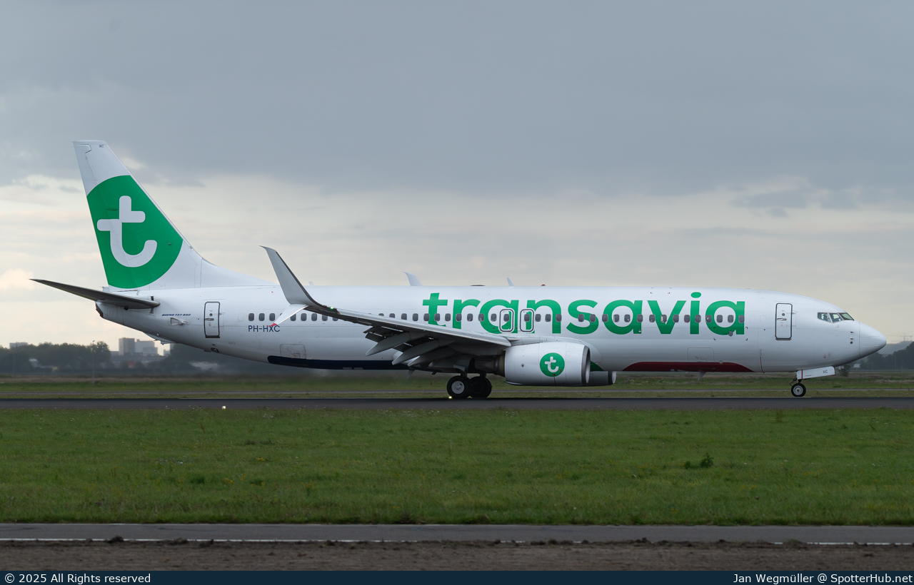 Photo of PH-HXC - Boeing 737-8K2 operated by Transavia