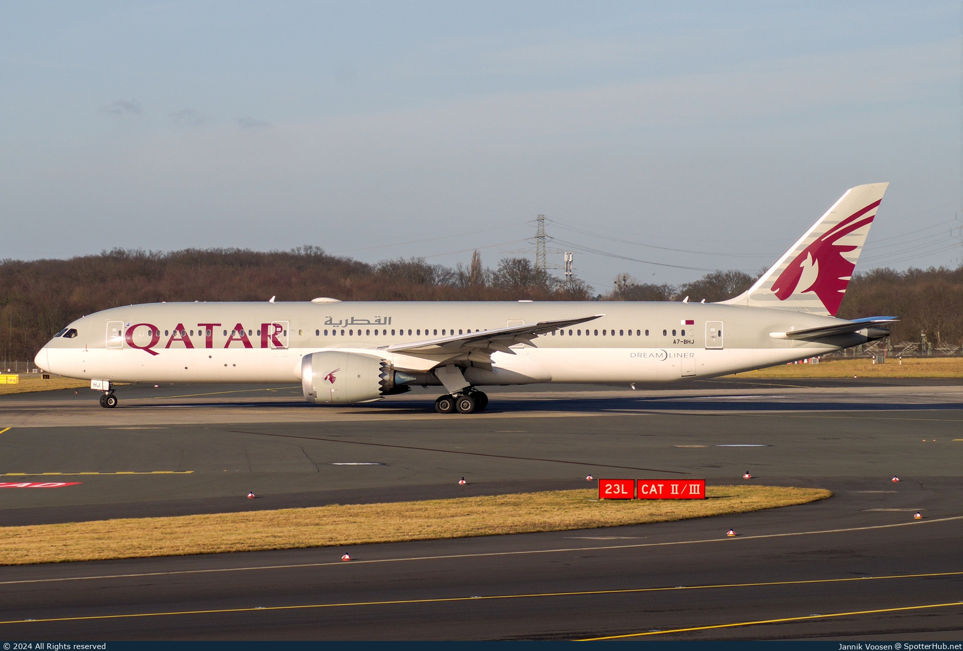 Photo of A7-BHJ - Boeing 787-9 Dreamliner operated by Qatar Airways