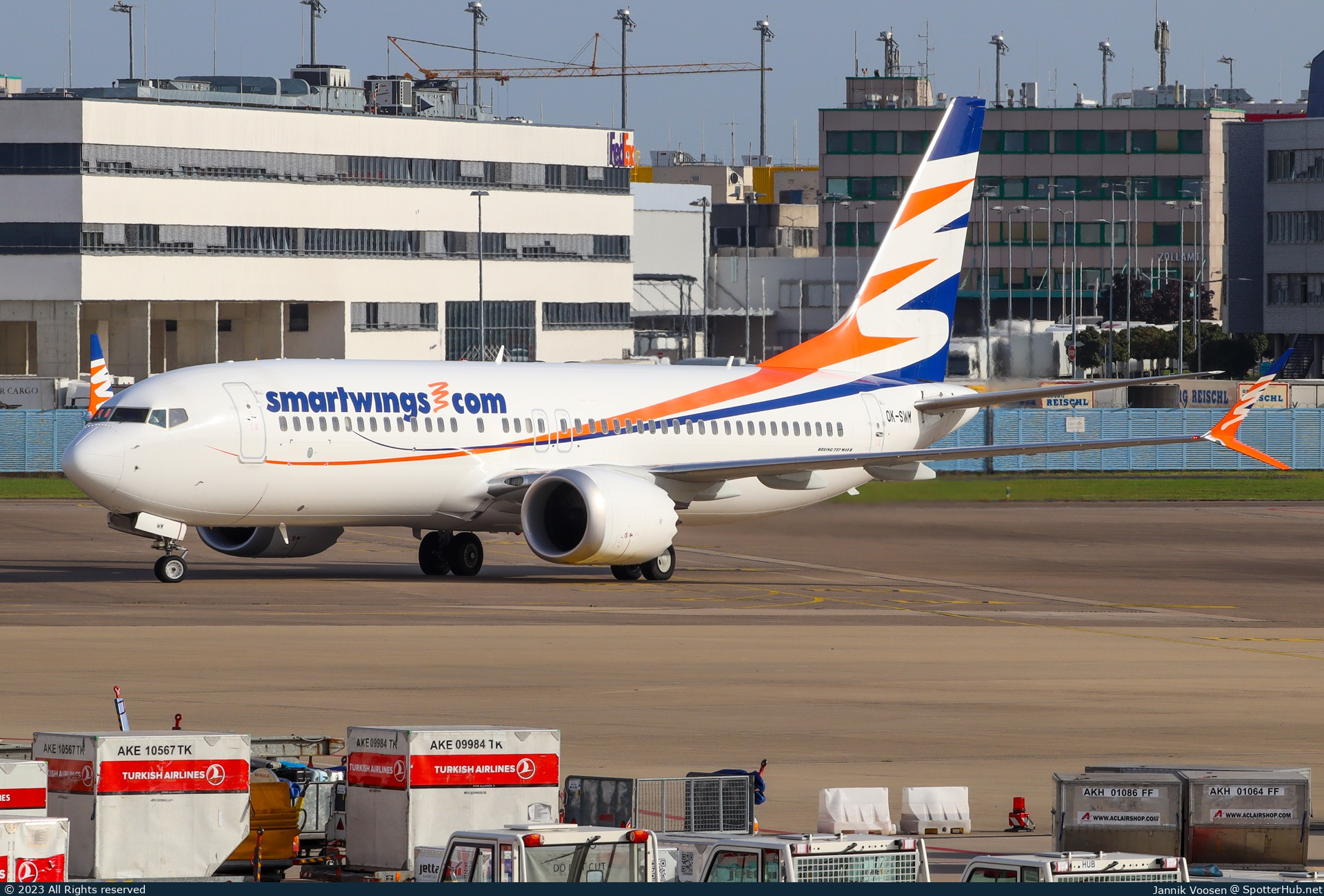Photo of OK-SWM - Boeing 737 MAX 8 operated by SmartWings