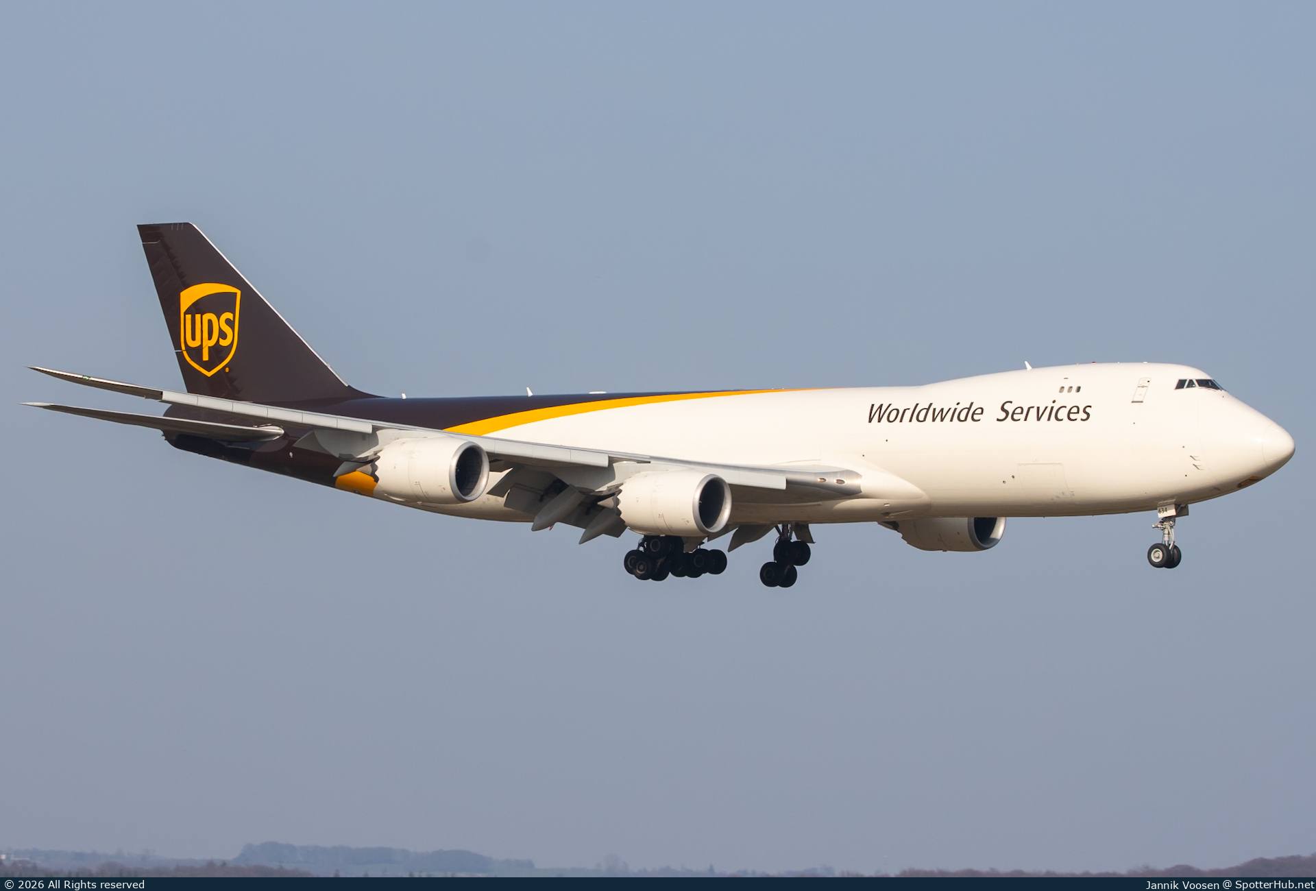 Photo of N634UP - Boeing 747-87UF operated by UPS United Parcel Service