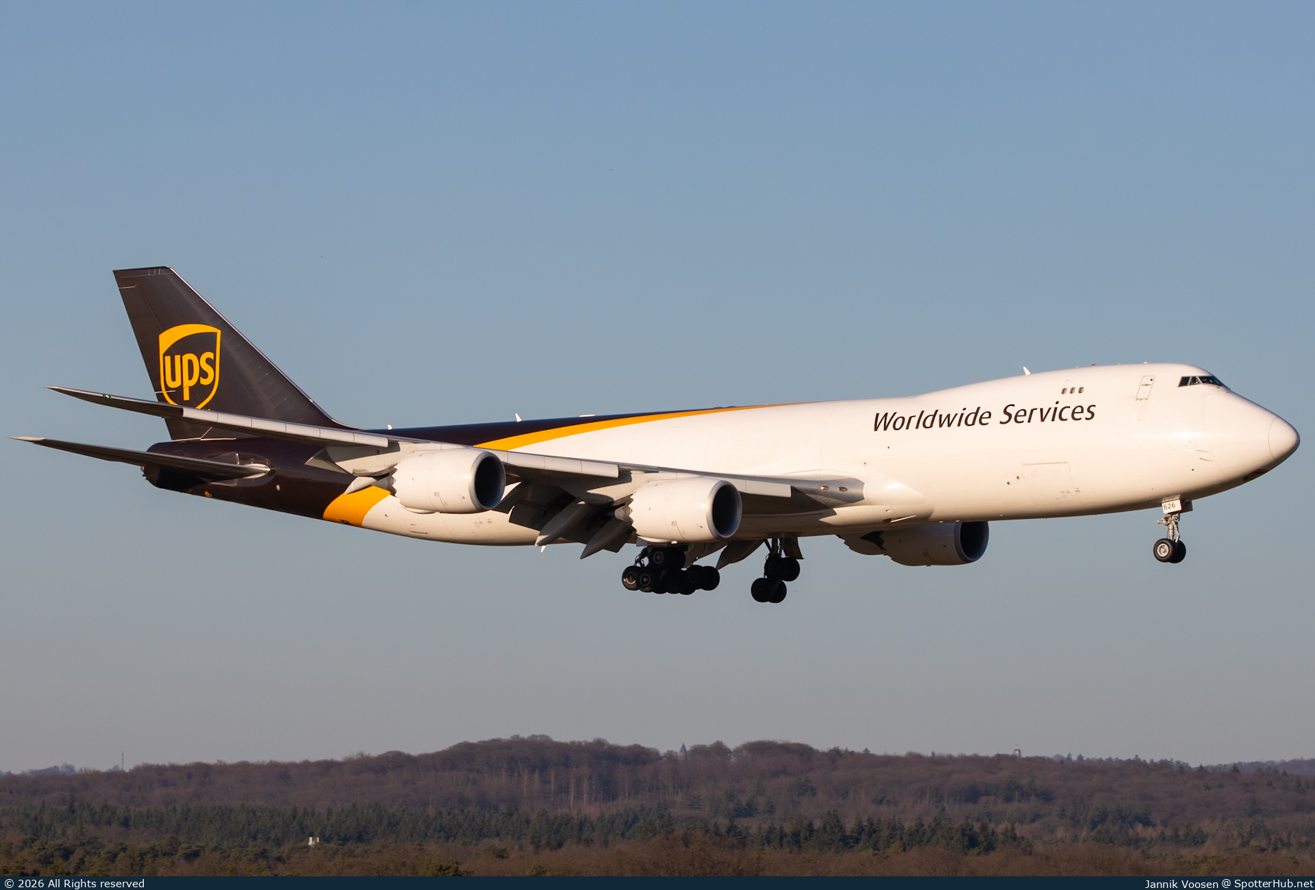 Photo of N626UP - Boeing 747-8F operated by UPS United Parcel Service