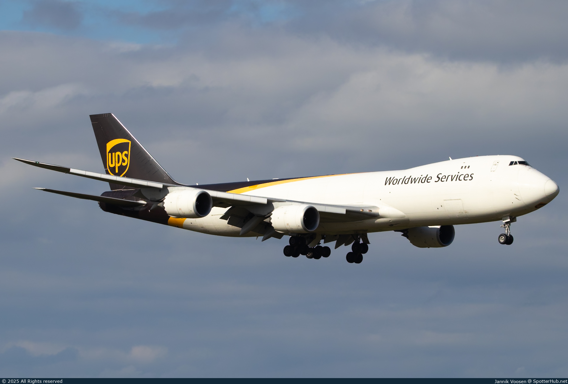 Photo of N607UP - Boeing 747-8F operated by UPS United Parcel Service