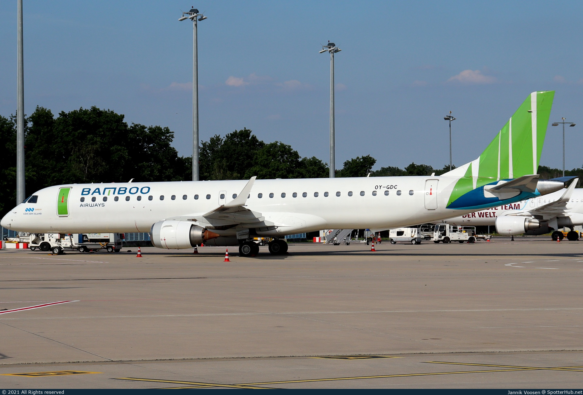 Photo of OY-GDC - Embraer ERJ-195LR operated by Bamboo Airways (opb Great Dane Airlines)