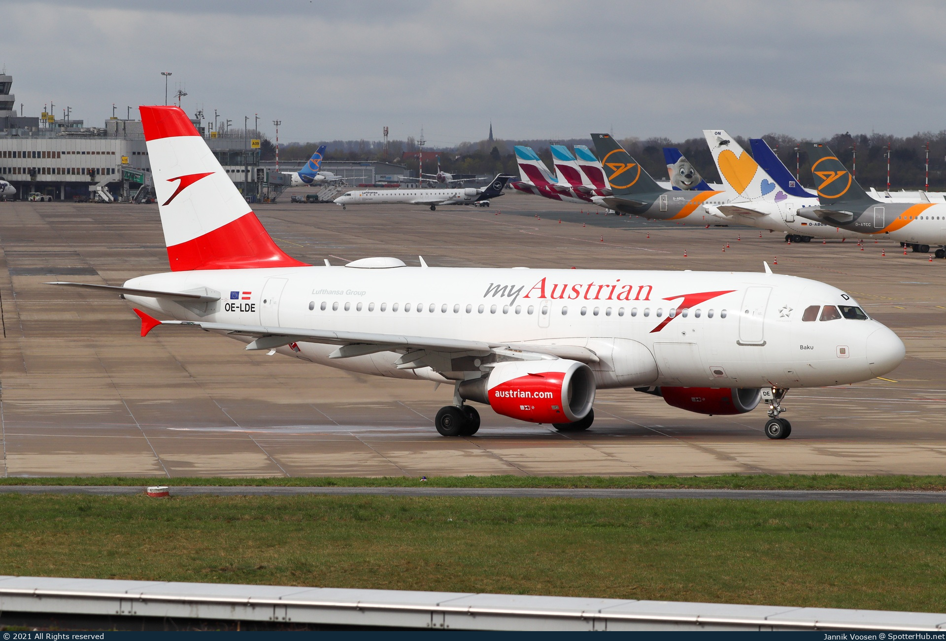 Photo of OE-LDE - Airbus A319-112 operated by Austrian Airlines