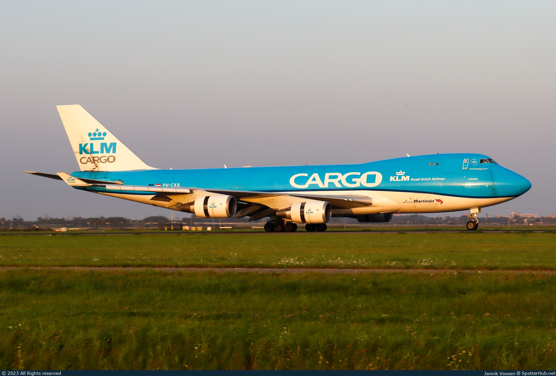 Photo of PH-CKB - Boeing 747-406F(ER) operated by KLM Cargo (opb Martinair)