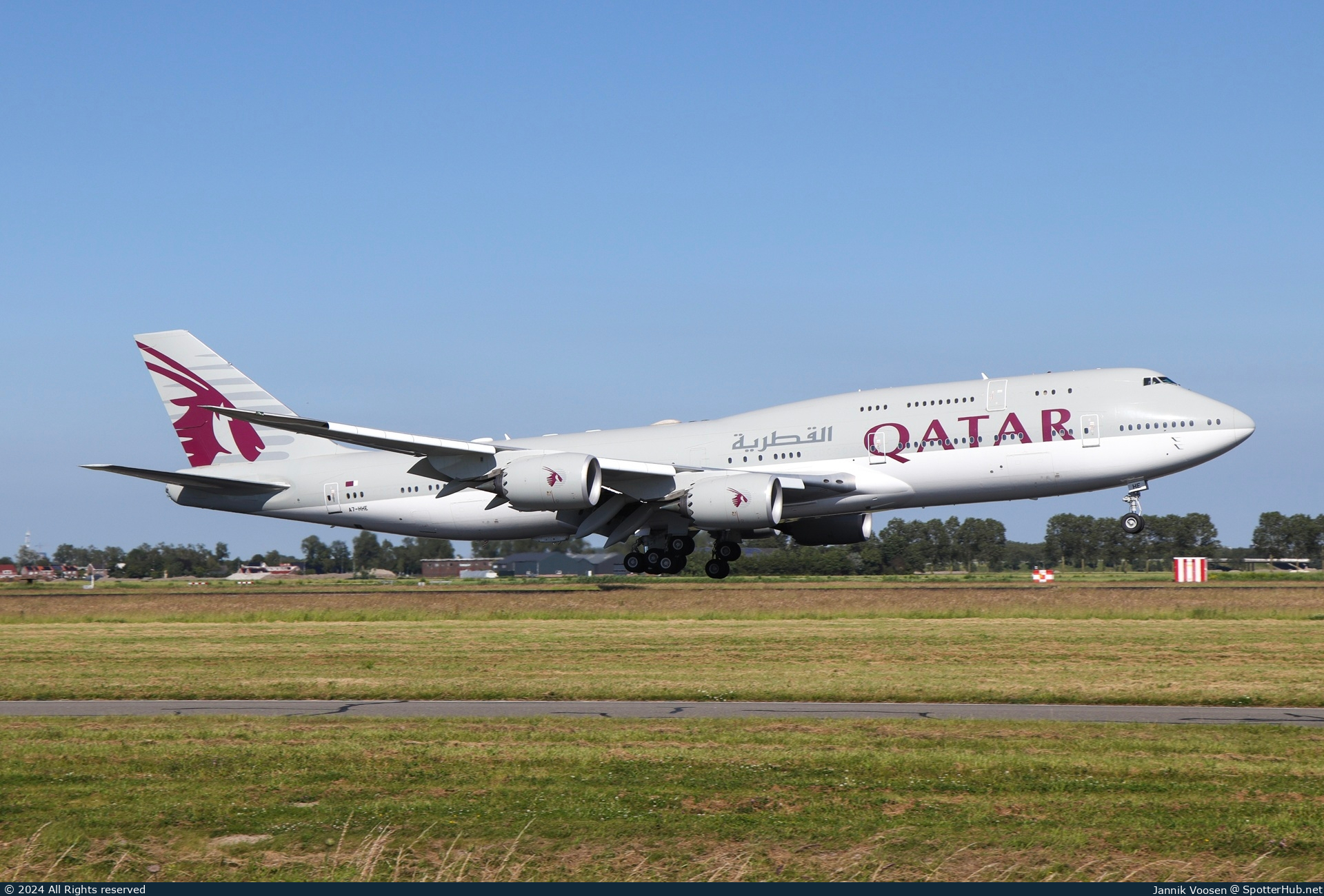 Photo of A7-HHE - Boeing 747-8KB(BBJ) operated by Qatar Amiri Flight