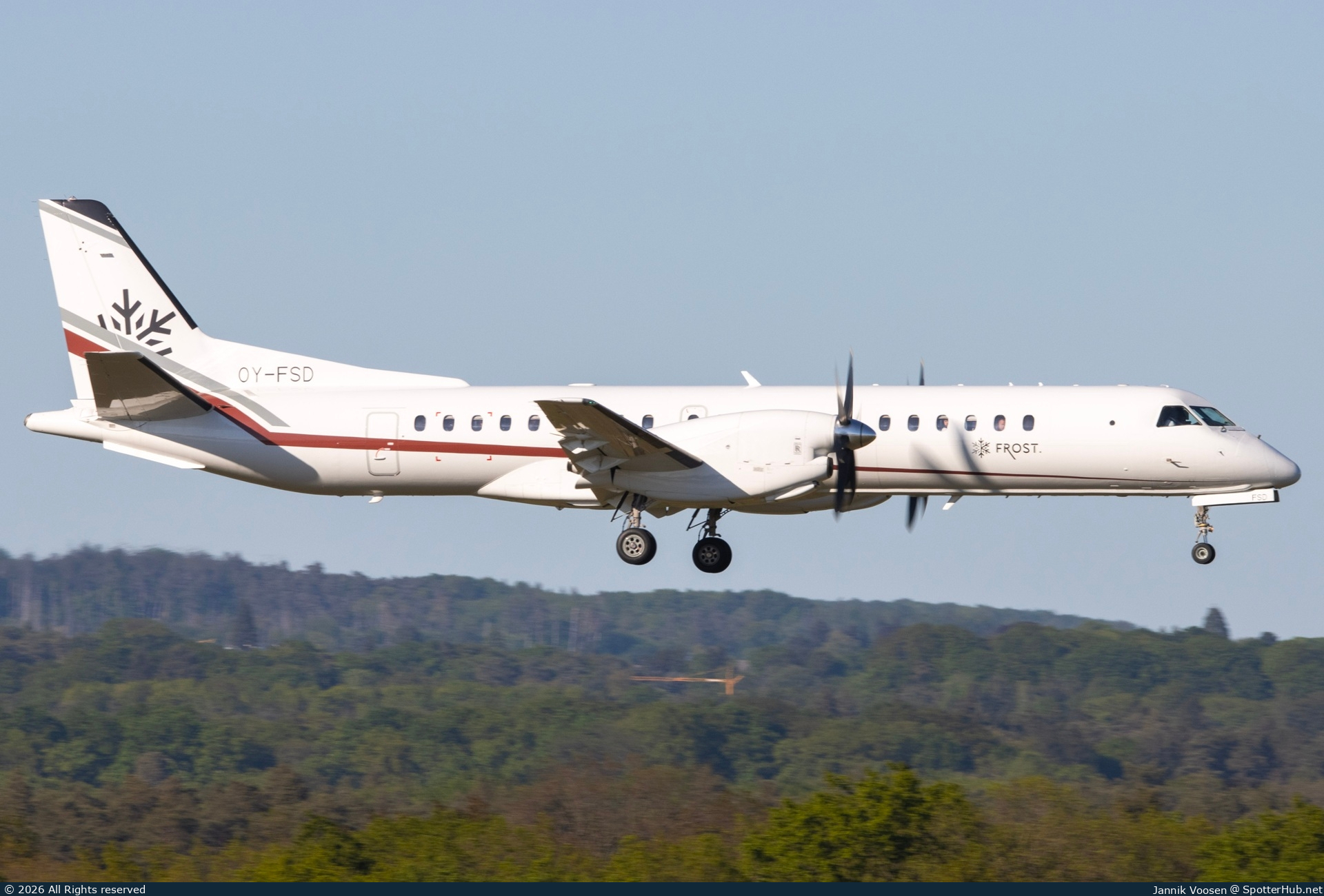 Photo of OY-FSD - Saab 2000 operated by Frost Air