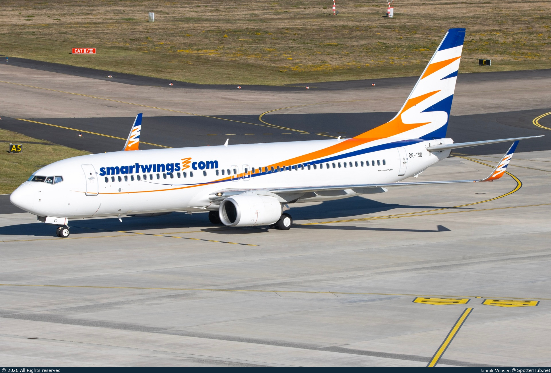 Photo of OK-TSD - Boeing 737-8Q8 operated by SmartWings