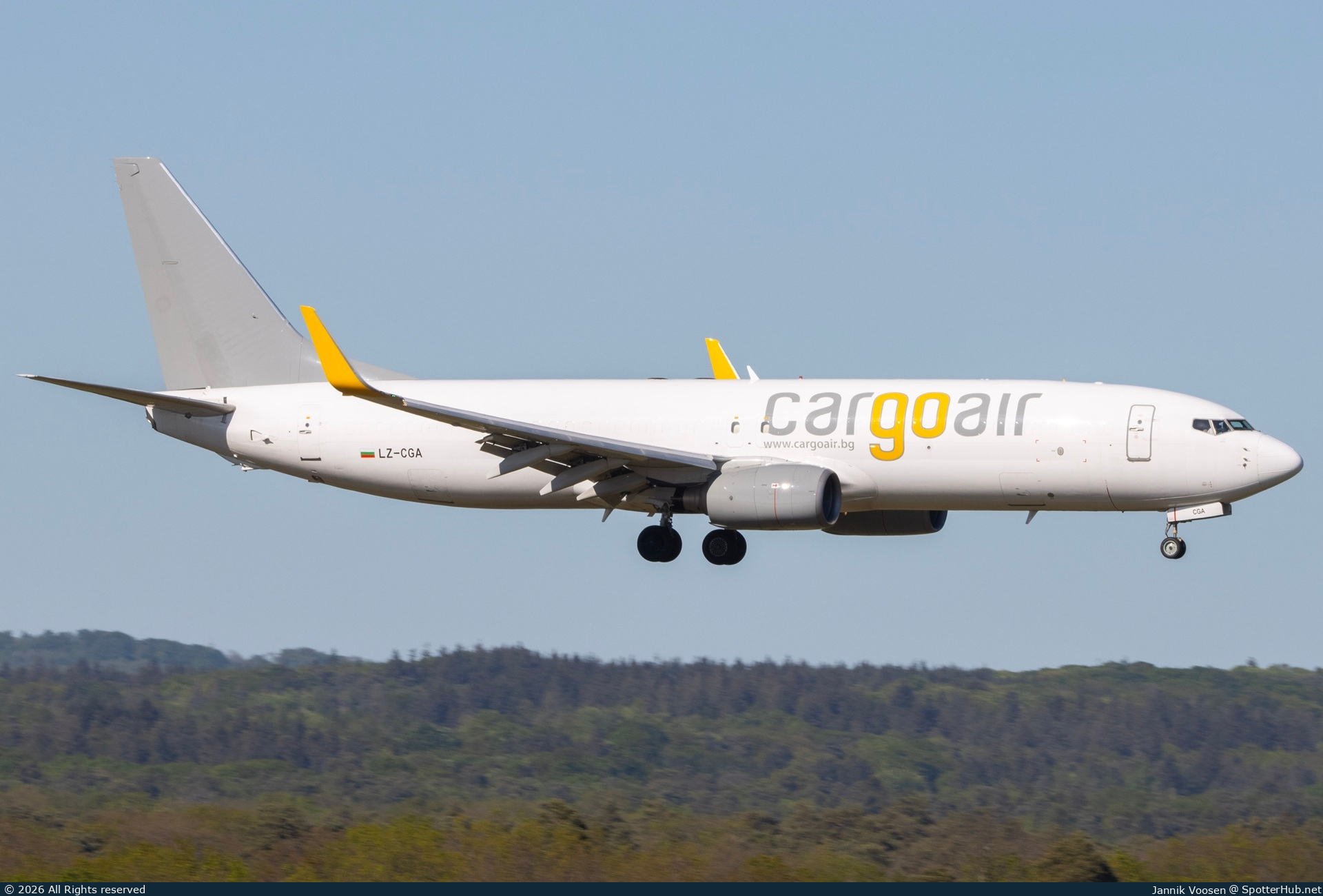 Photo of LZ-CGA - Boeing 737-809(SF) operated by Cargoair