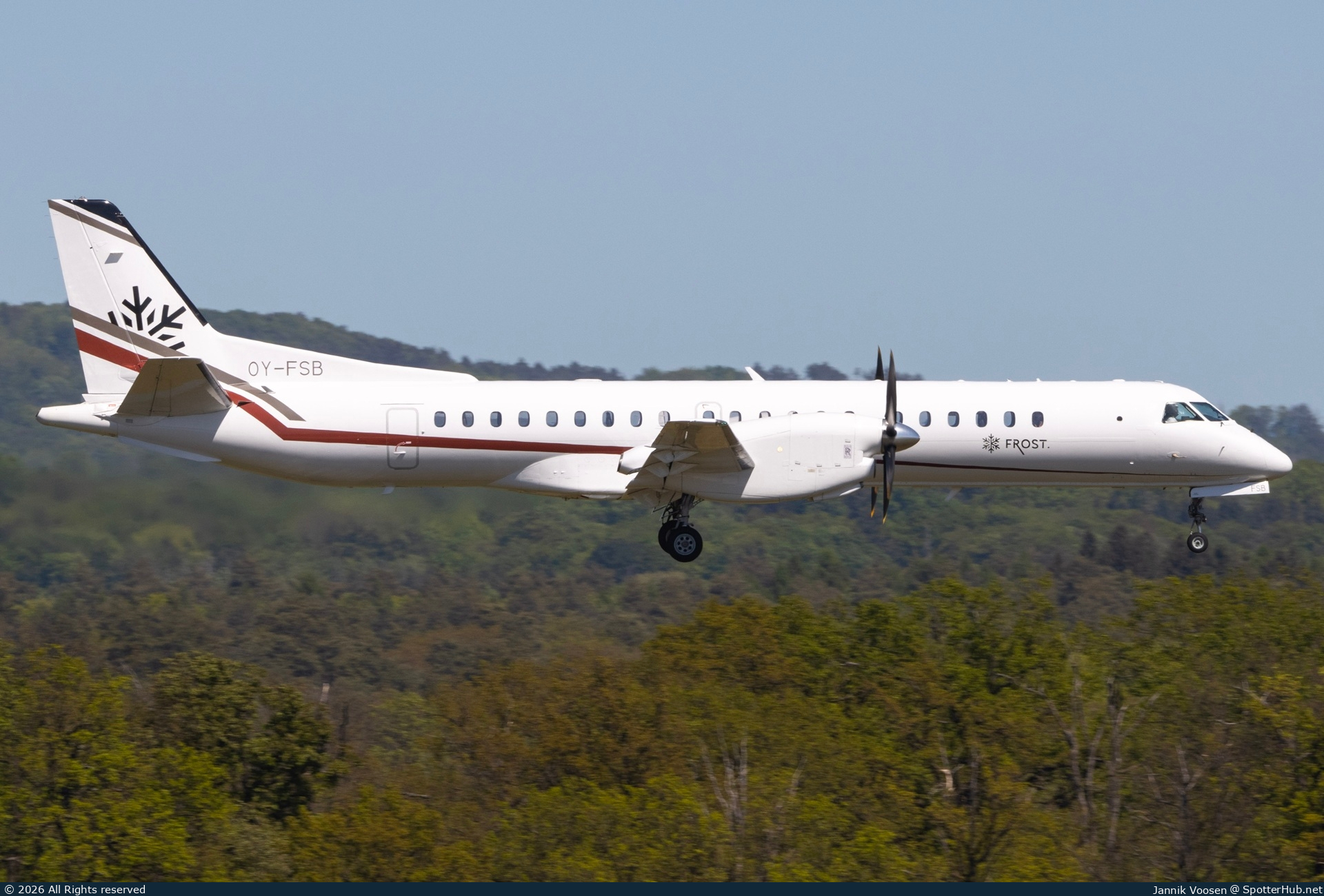 Photo of OY-FSB - Saab 2000 operated by Frost Air