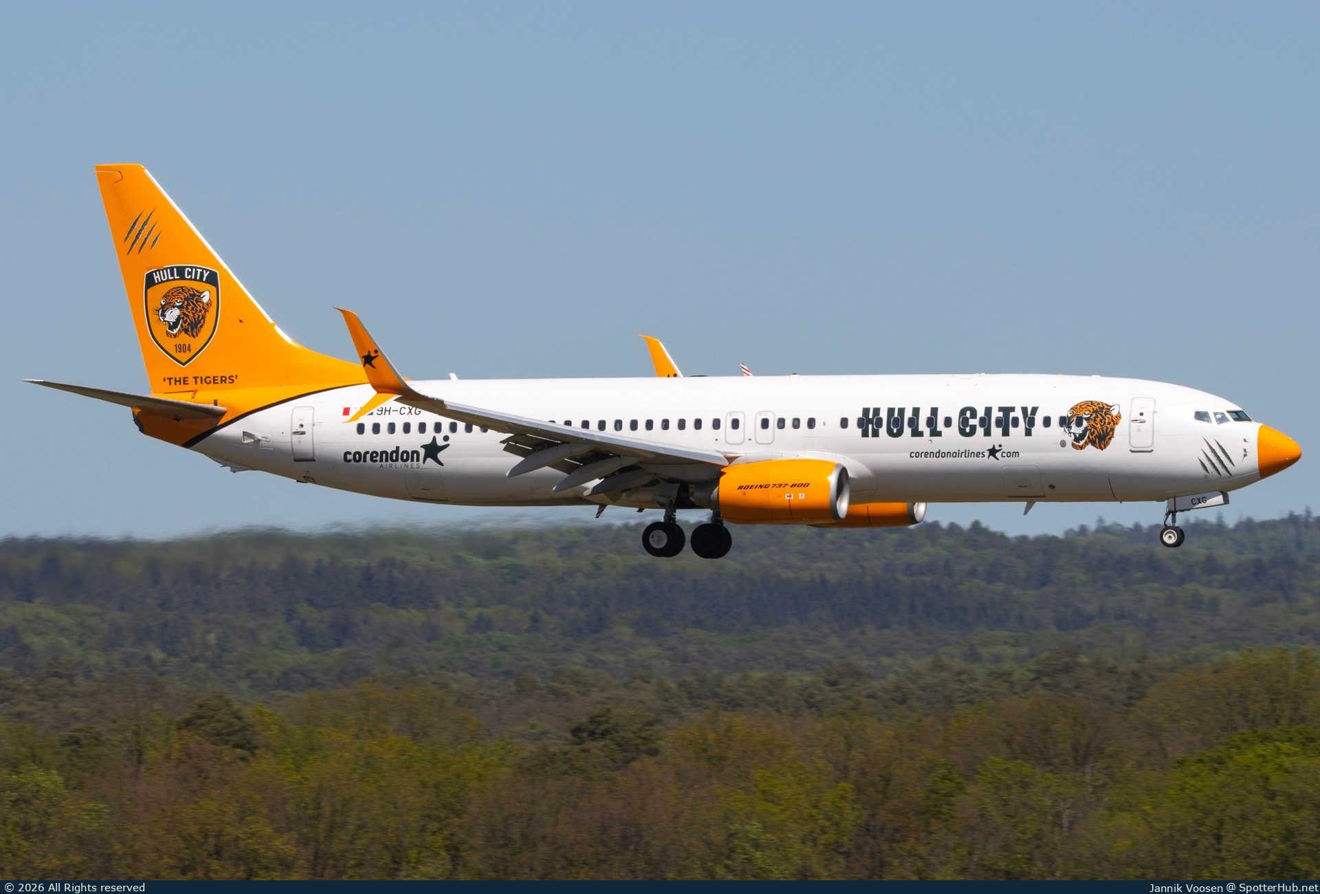 Photo of 9H-CXG - Boeing 737-8K5 operated by Corendon Airlines Europe