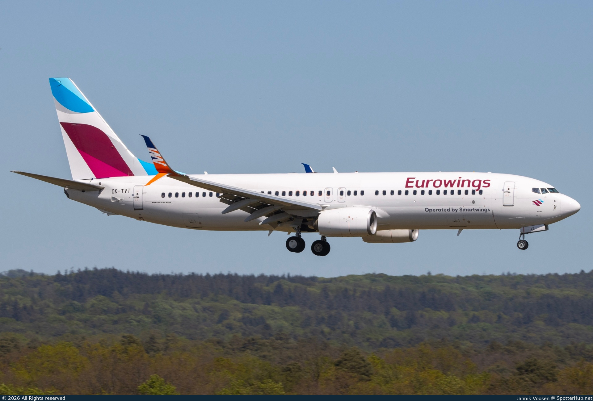 Photo of OK-TVT - Boeing 737-86N operated by Eurowings (opb SmartWings)