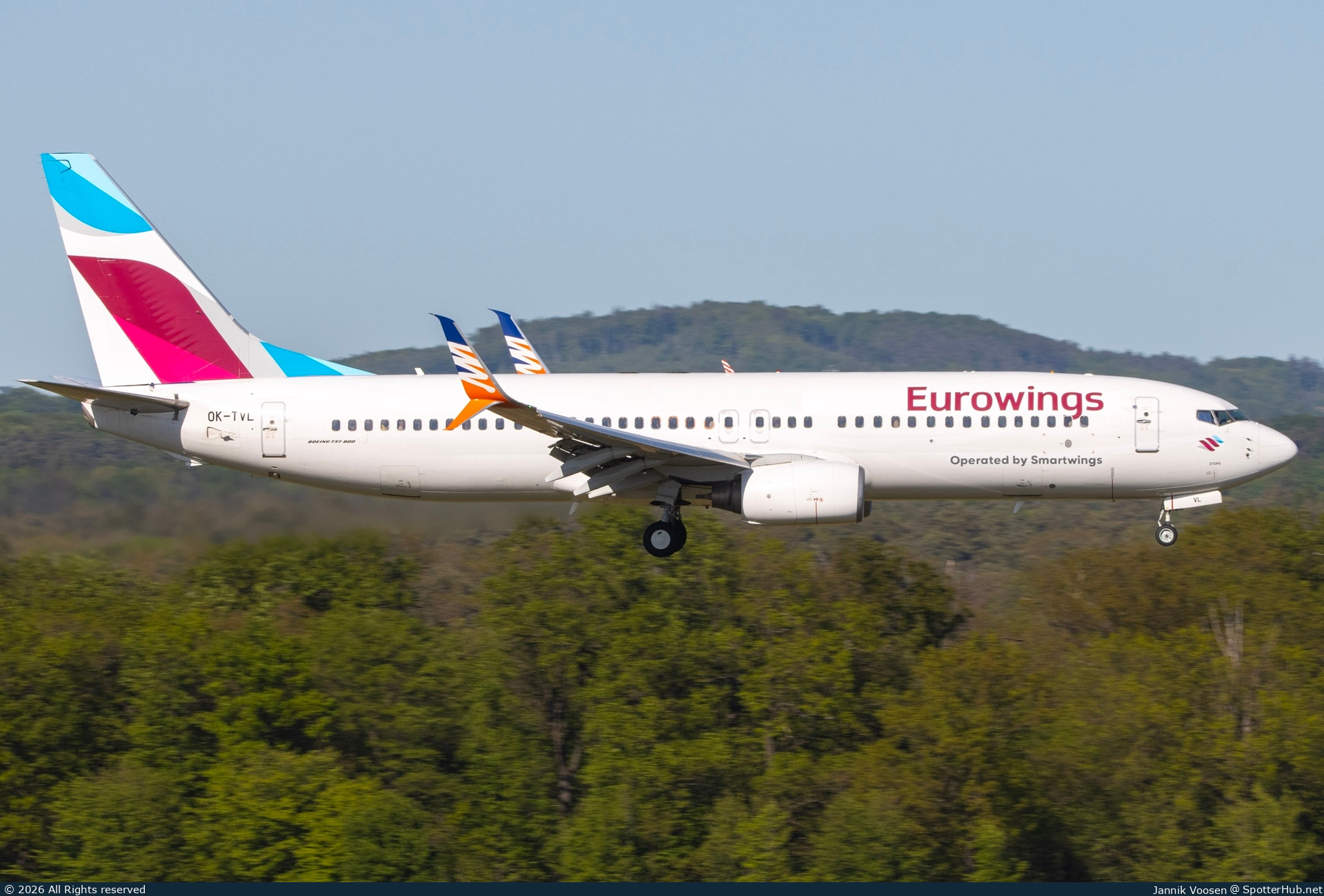 Photo of OK-TVL - Boeing 737-8FN operated by Eurowings (opb SmartWings)