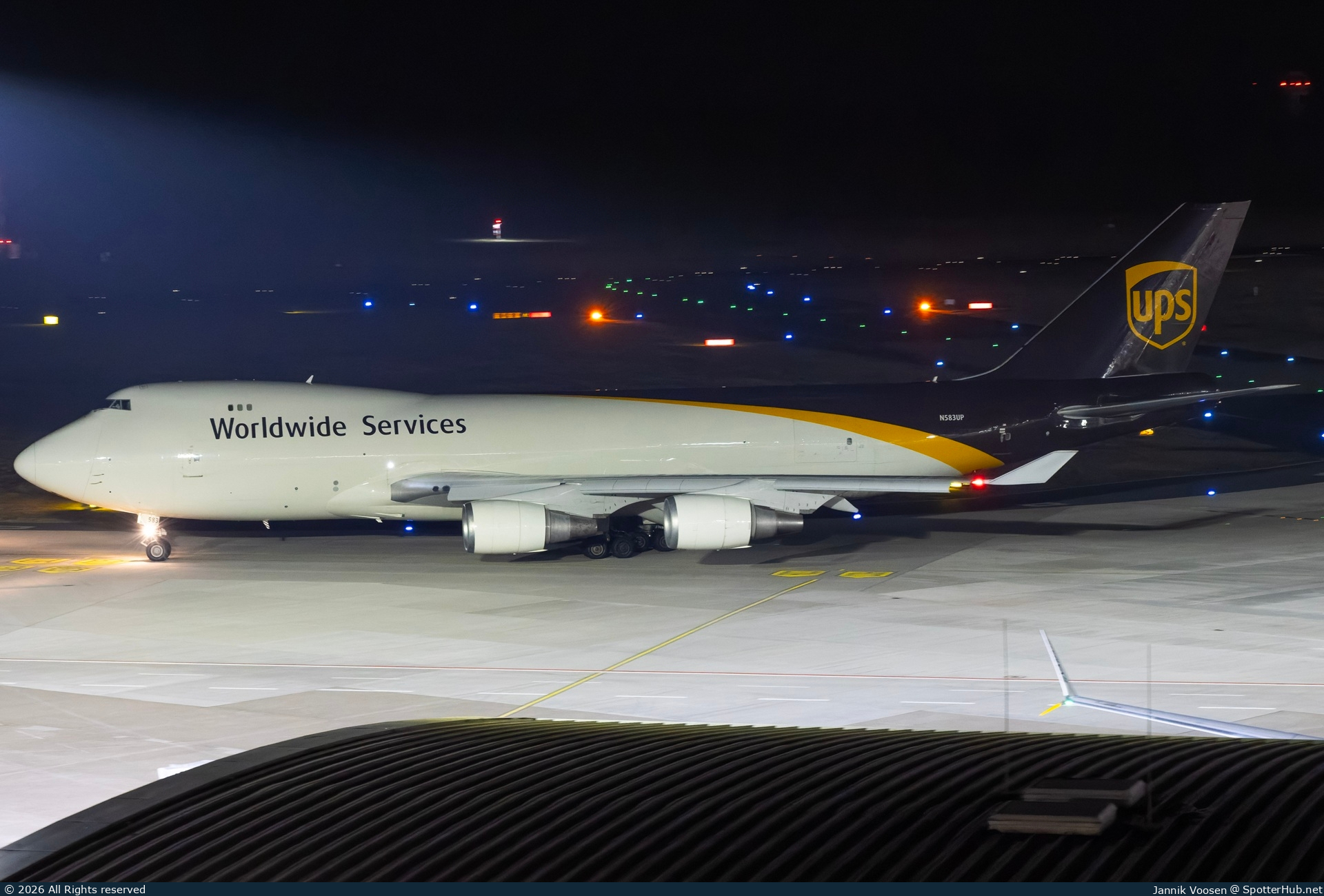 Photo of N583UP - Boeing 747-4R7F operated by UPS United Parcel Service