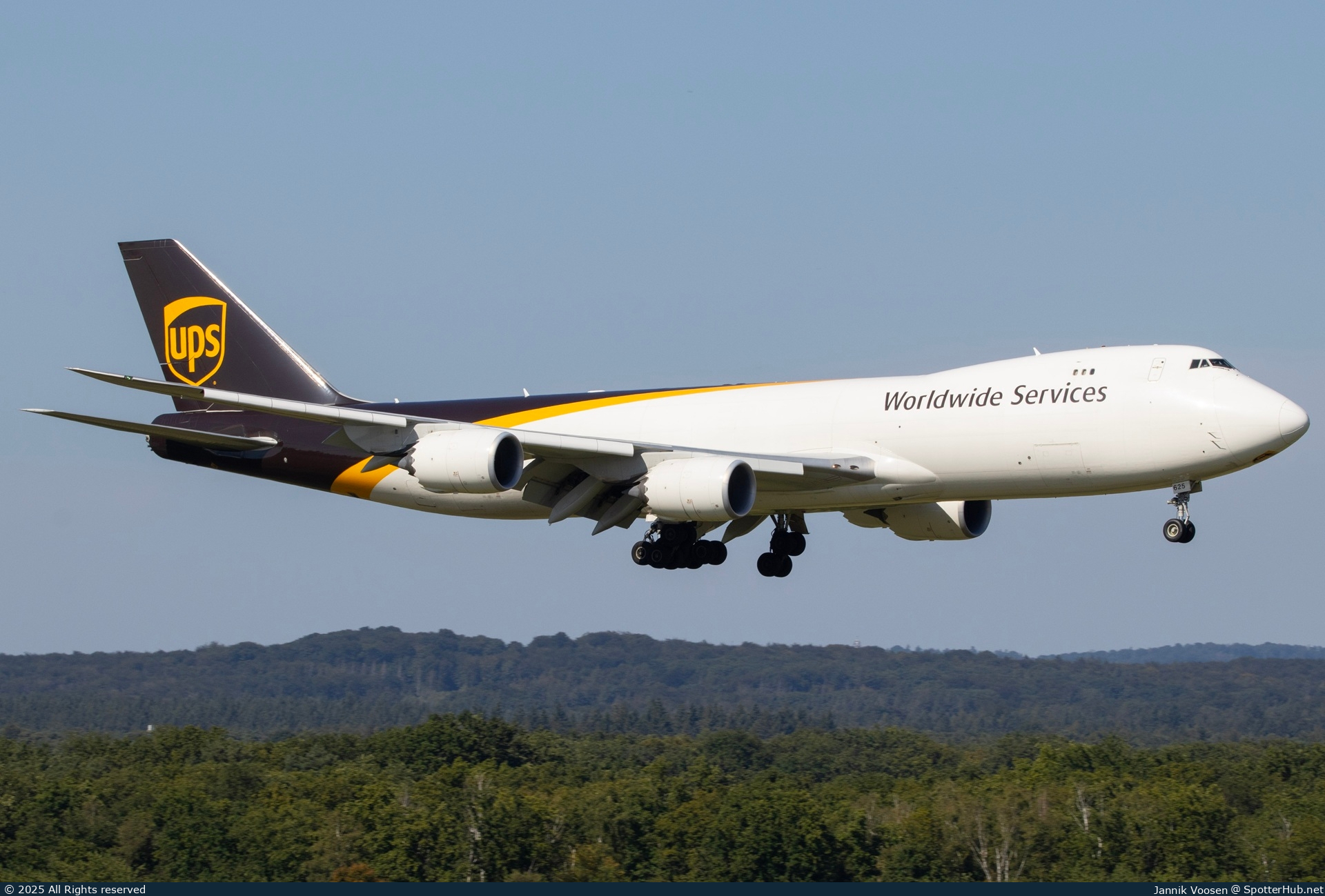 Photo of N625UP - Boeing 747-8F operated by UPS United Parcel Service