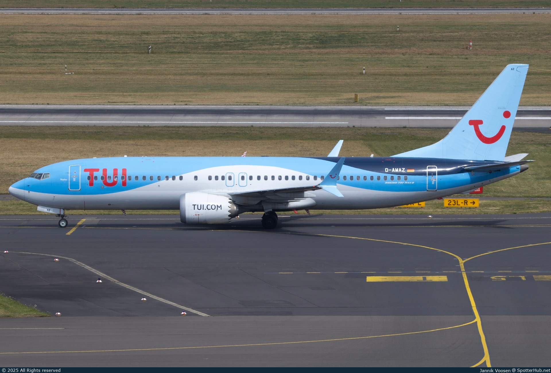 Photo of D-AMAZ - Boeing 737 MAX 8 operated by TUIfly