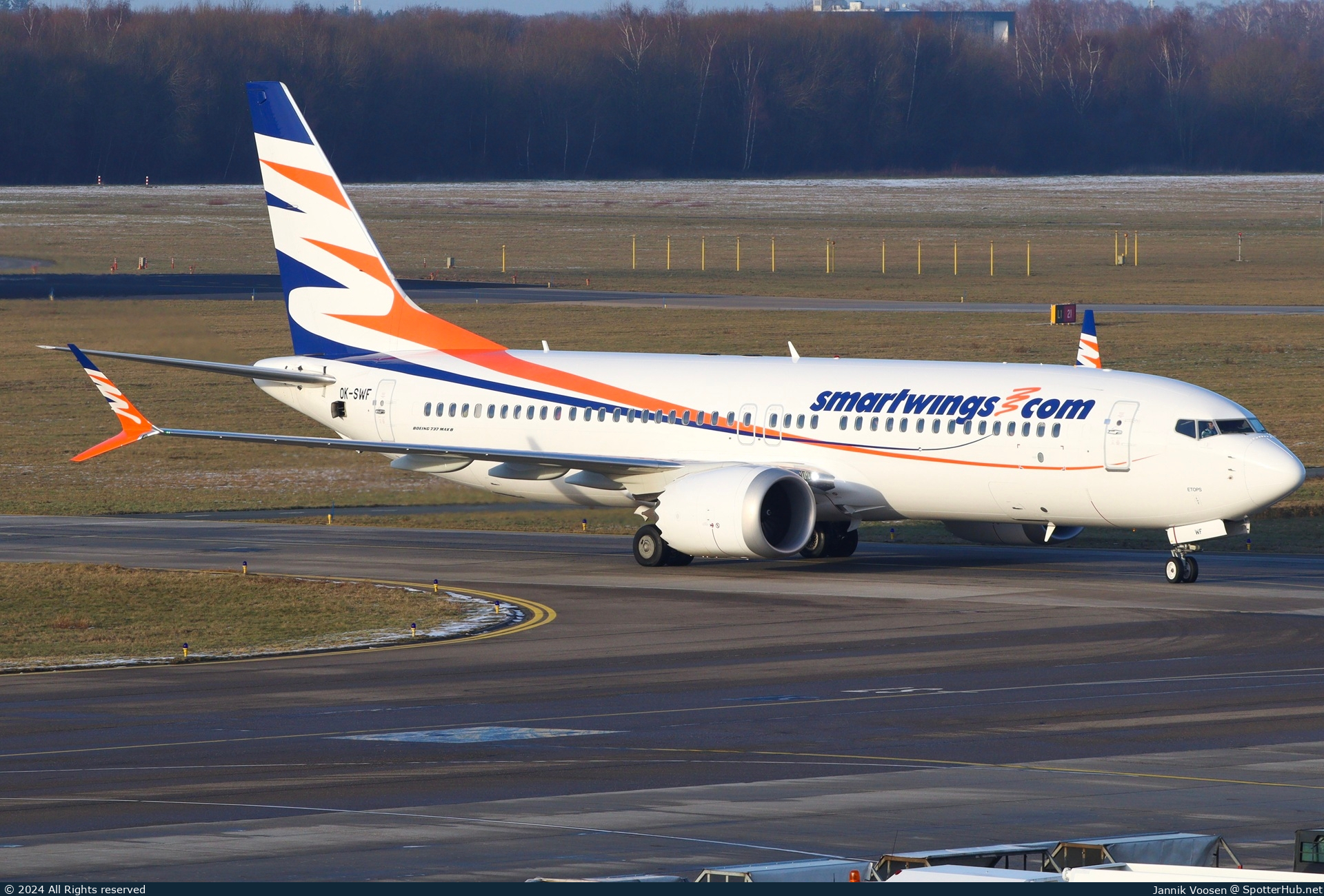 Photo of OK-SWF - Boeing 737 MAX 8 operated by SmartWings
