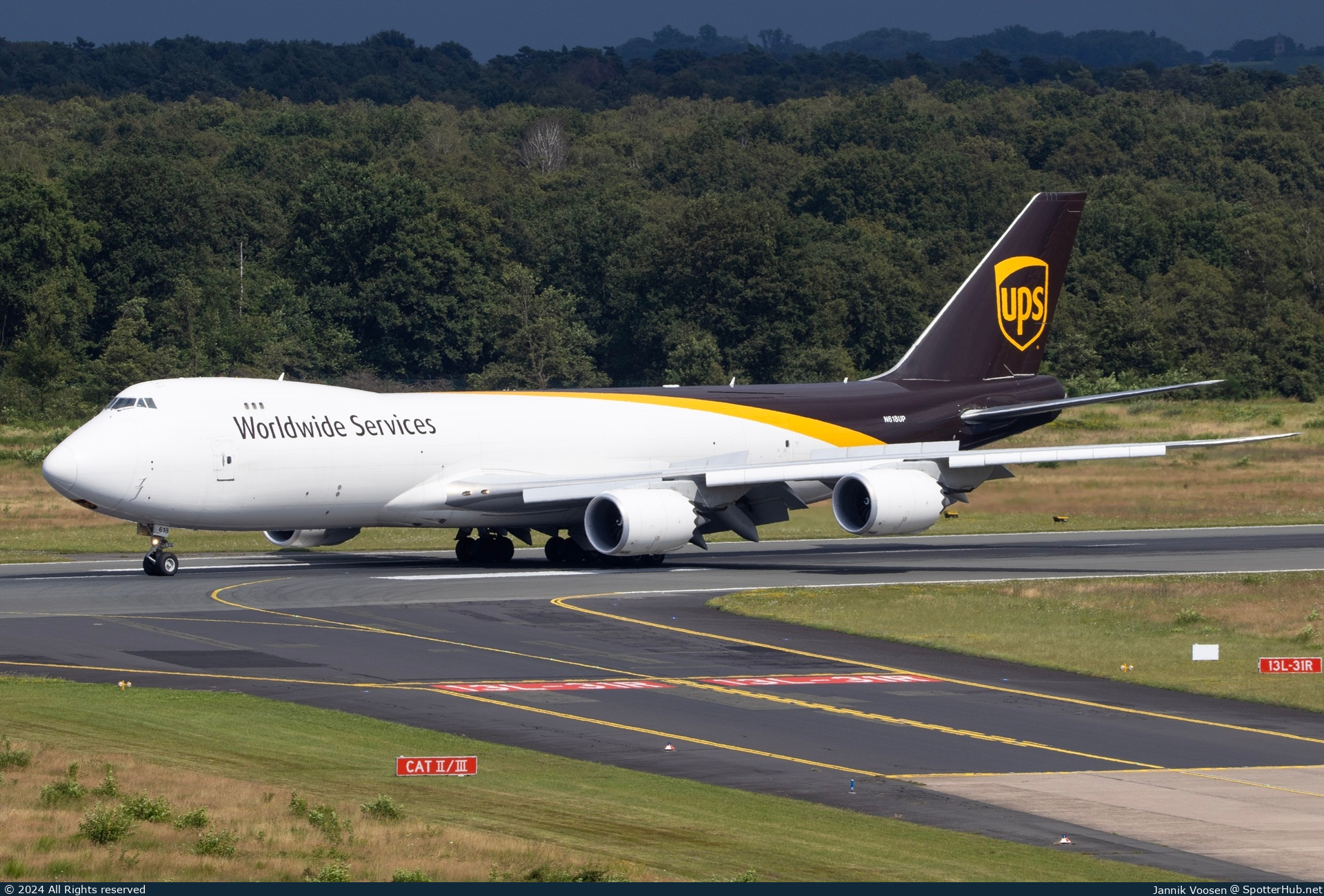 Photo of N618UP - Boeing 747-8F operated by UPS United Parcel Service