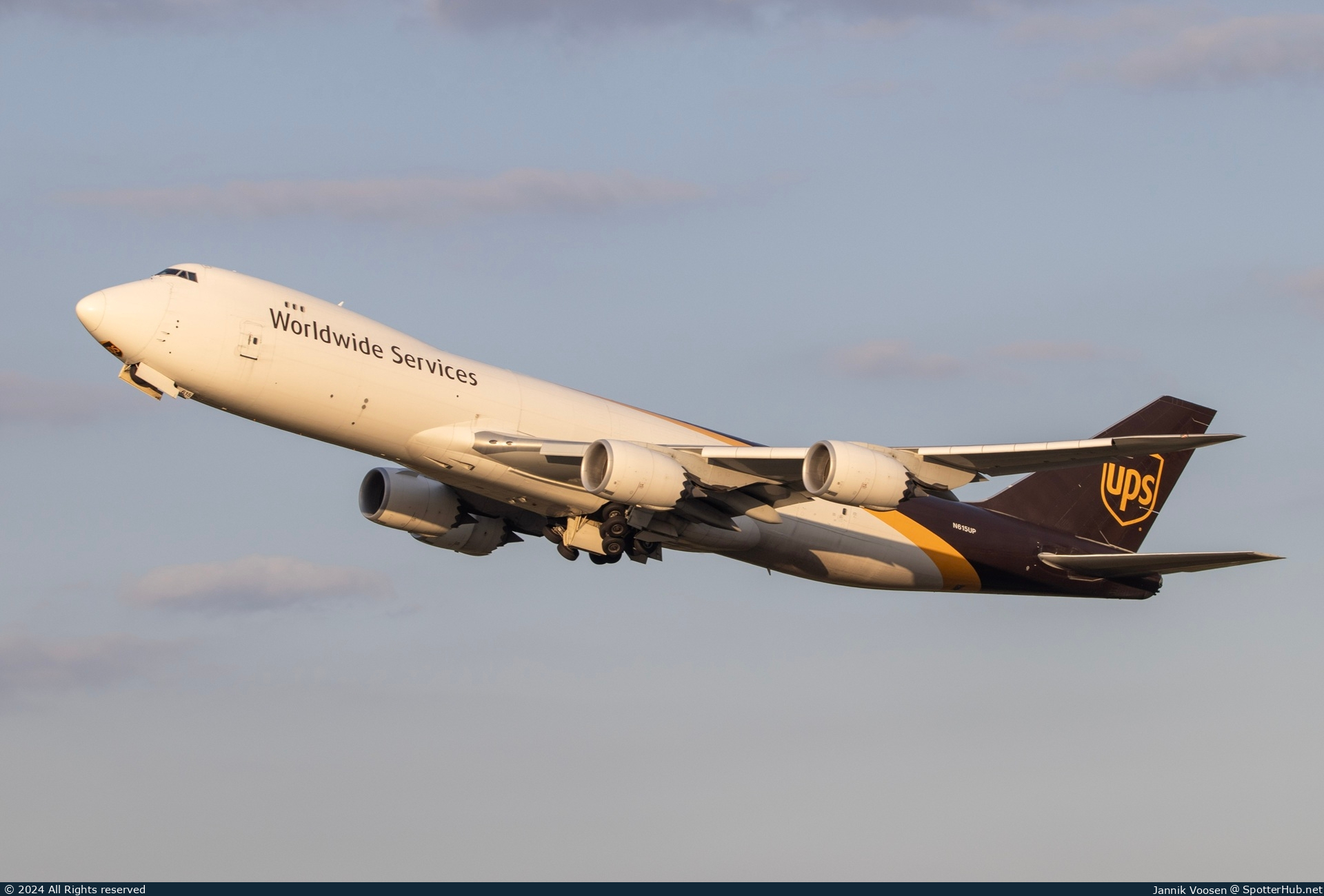 Photo of N615UP - Boeing 747-8F operated by UPS United Parcel Service