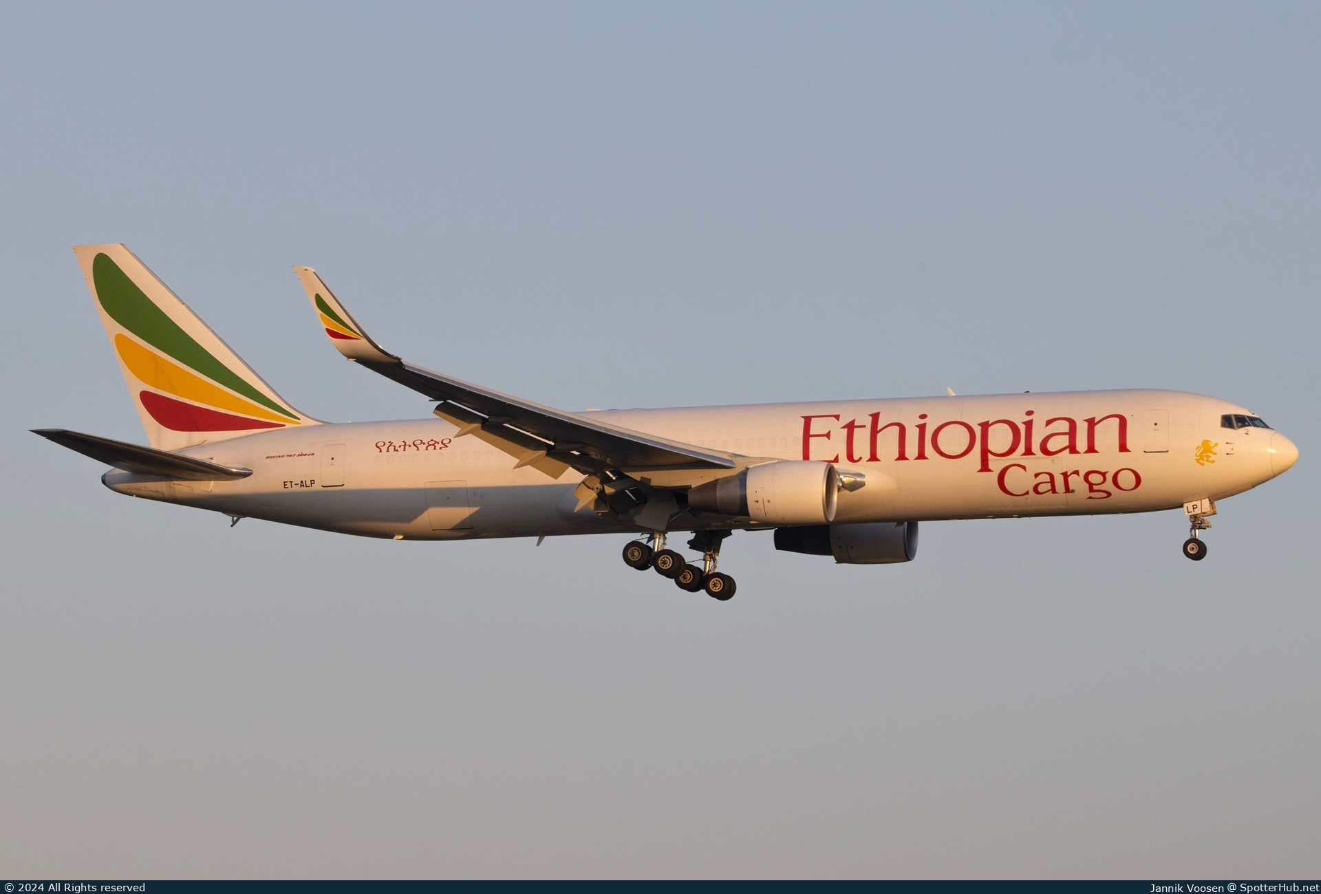 Photo of ET-ALP - Boeing 767-360(ER)(BDSF) operated by Ethiopian Airlines Cargo