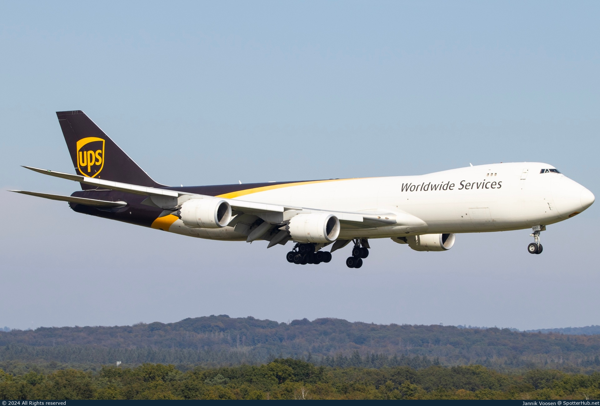 Photo of N607UP - Boeing 747-8F operated by UPS United Parcel Service