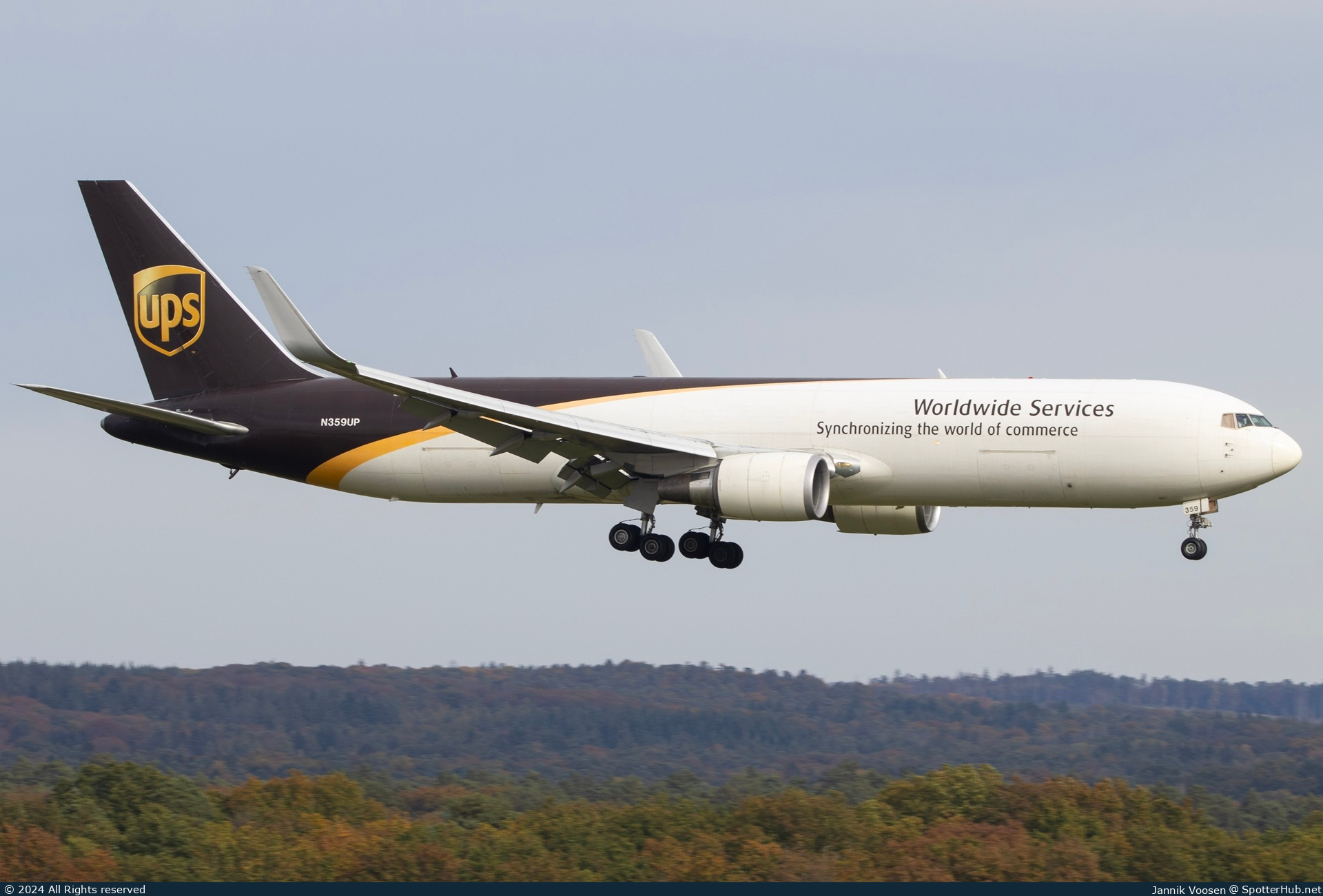 Photo of N359UP - Boeing 767-34AF operated by UPS United Parcel Service