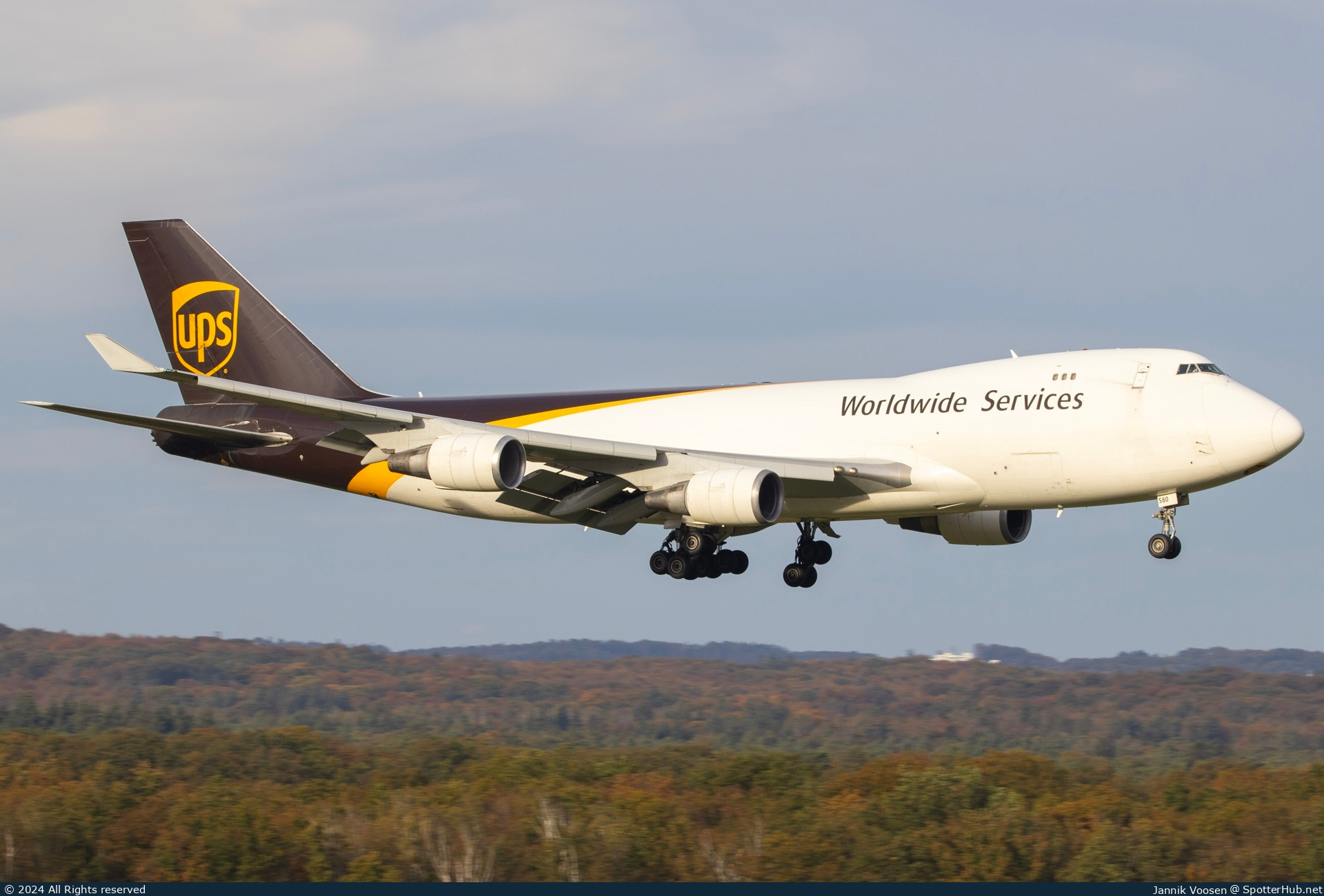 Photo of N580UP - Boeing 747-428F operated by UPS United Parcel Service