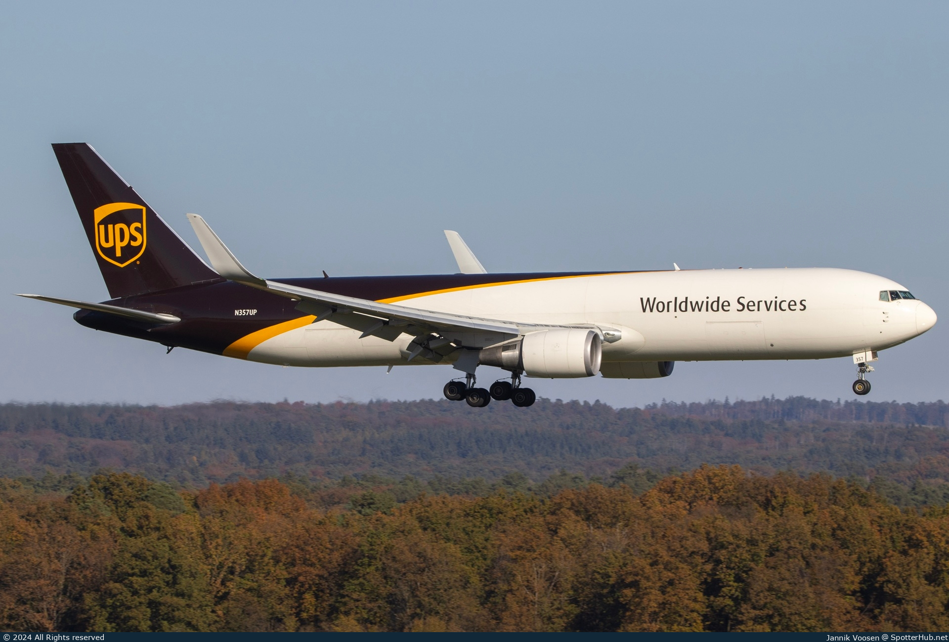 Photo of N357UP - Boeing 767-34AF operated by UPS United Parcel Service